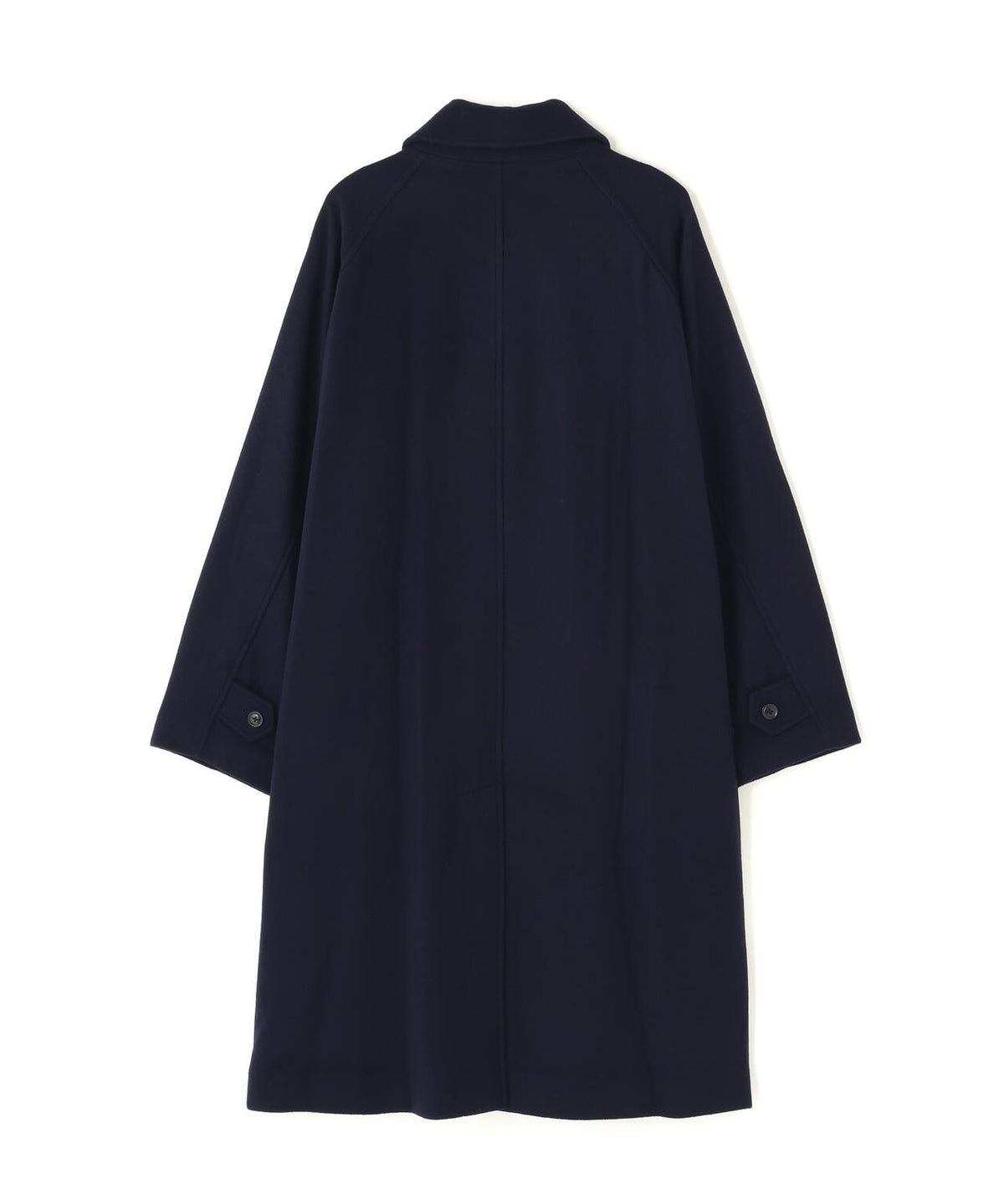 THE LIBRARY / [UNISEX] SUPER100'S WOOL MELTON BAL COLLAR COAT