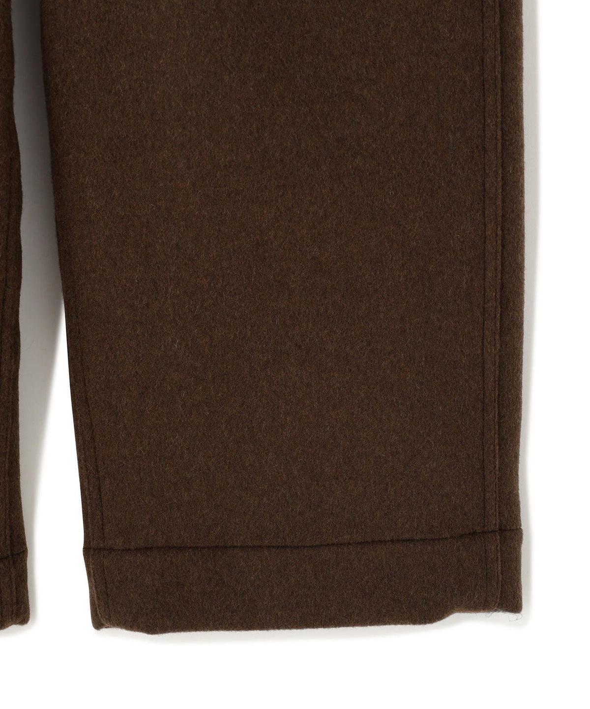 THE LIBRARY / [UNISEX] WOOL MELTON TROUSERS