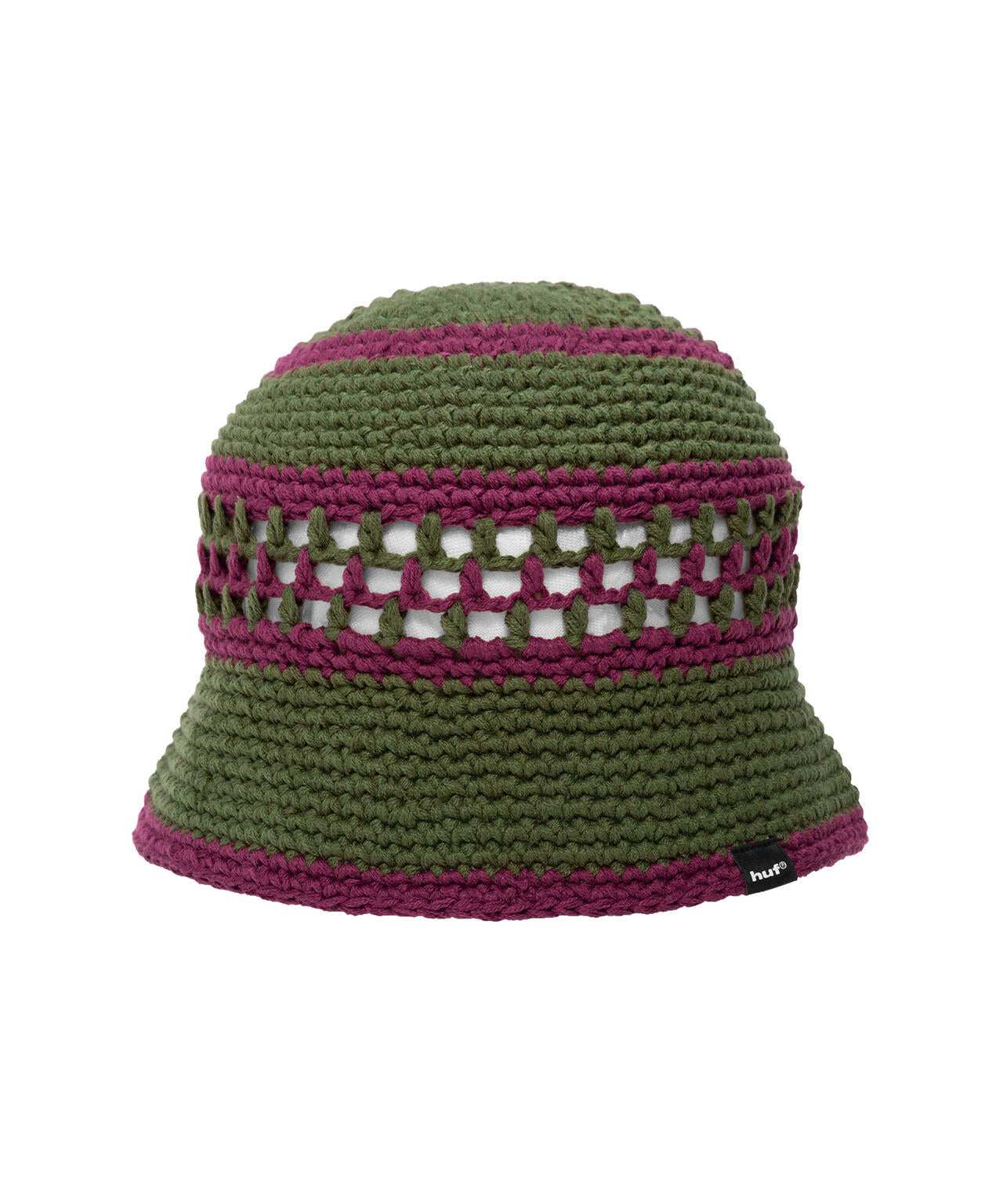 DUAL MESH CROCHET HAT