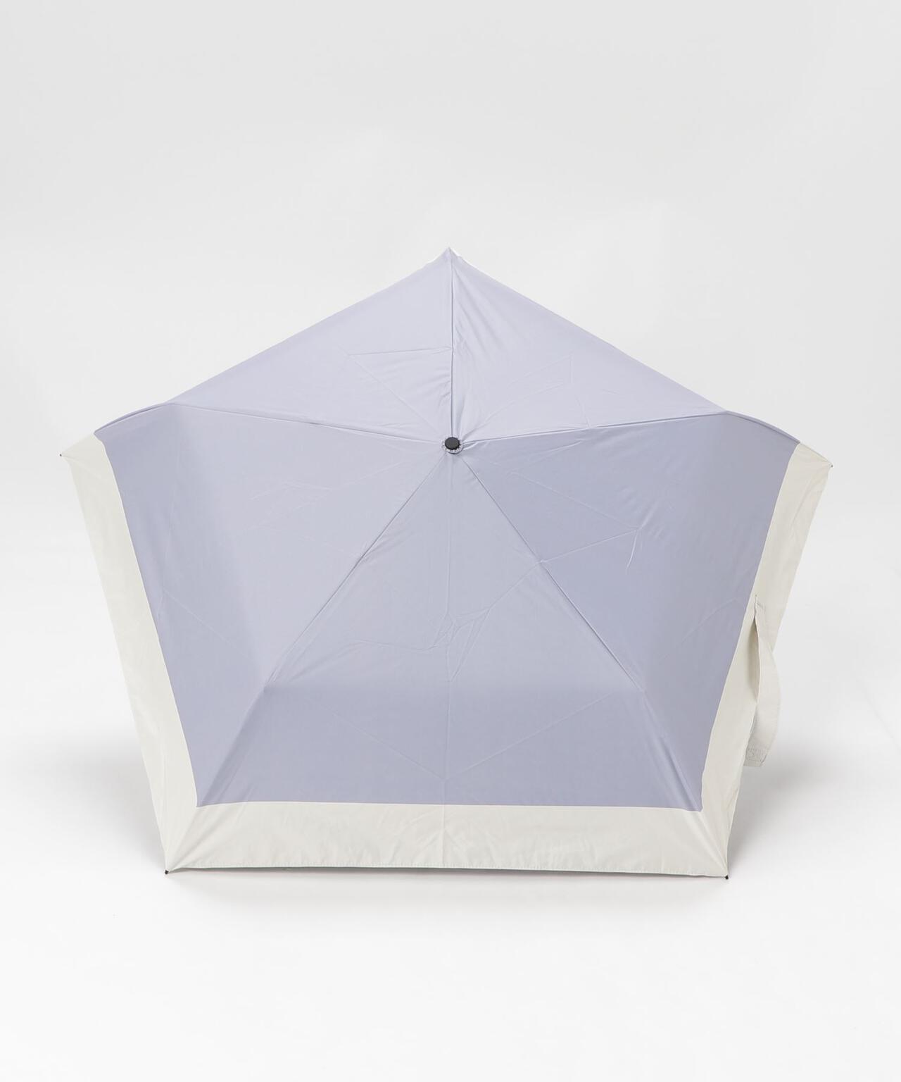NEW極軽カーボン UVブロック 折 55cm バイカラー 晴雨兼用傘 日傘 雨傘