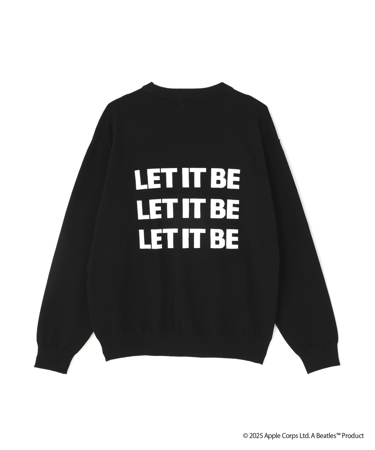【The BEATLES ×Jack Bunny!!】長袖クルーネックニットプルオーバー