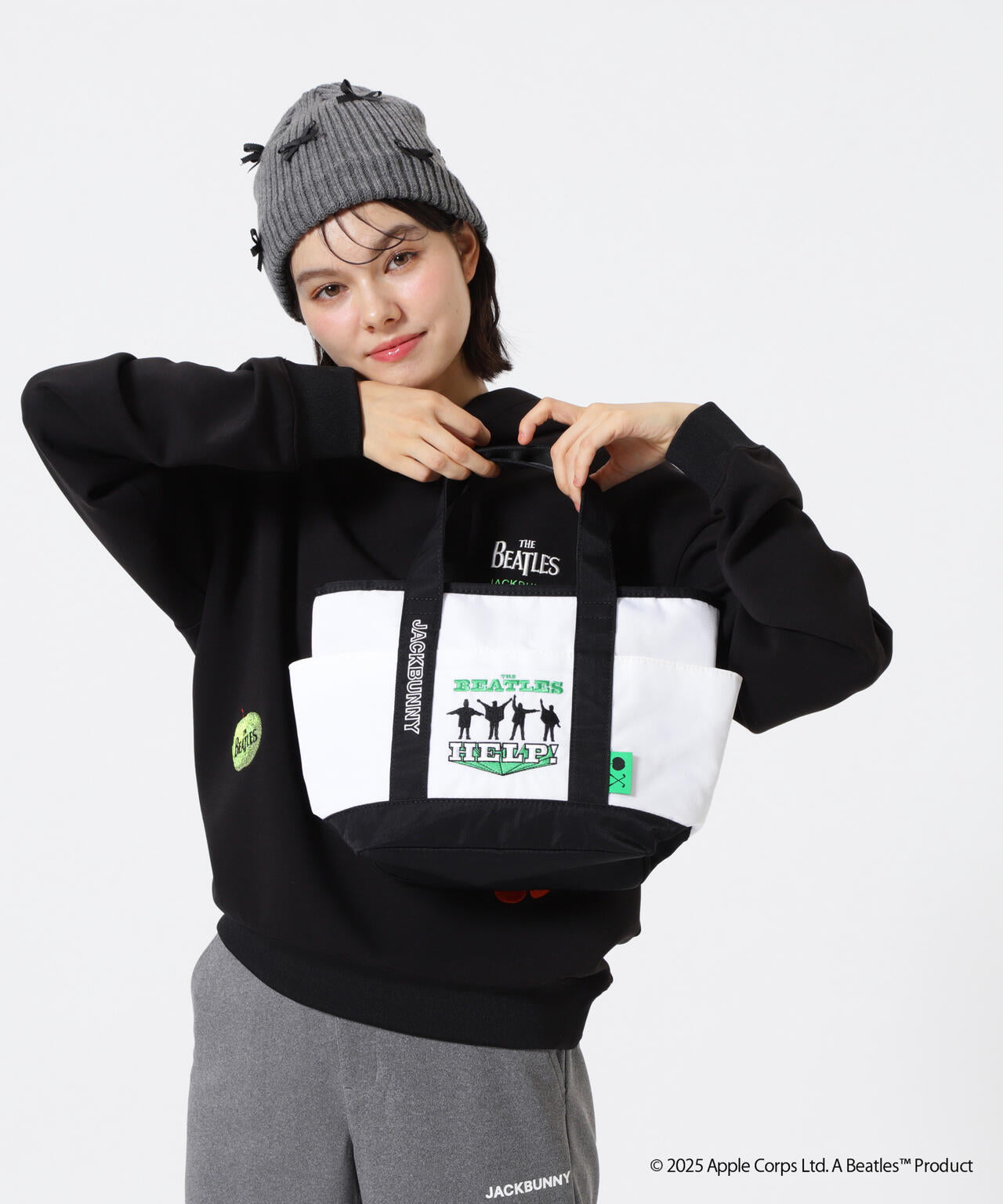【The BEATLES ×Jack Bunny!!】カートバッグ (UNISEX)