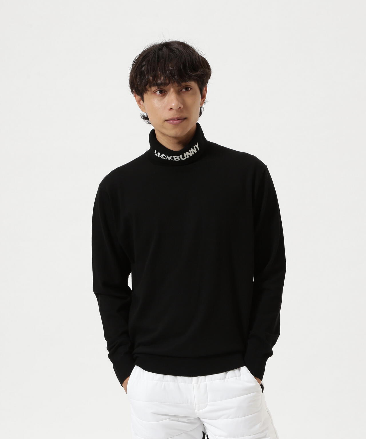 【直営店舗&公式オンライン限定】カシミヤタッチタートルネックニットプルオーバー