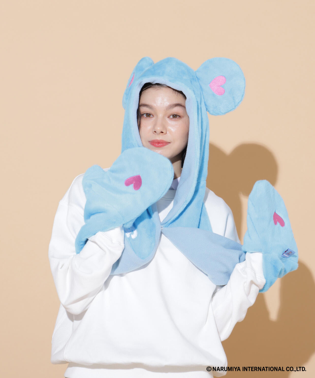 【一部店舗&公式オンライン限定】エンジェルブルーコラボマフラーキャップ