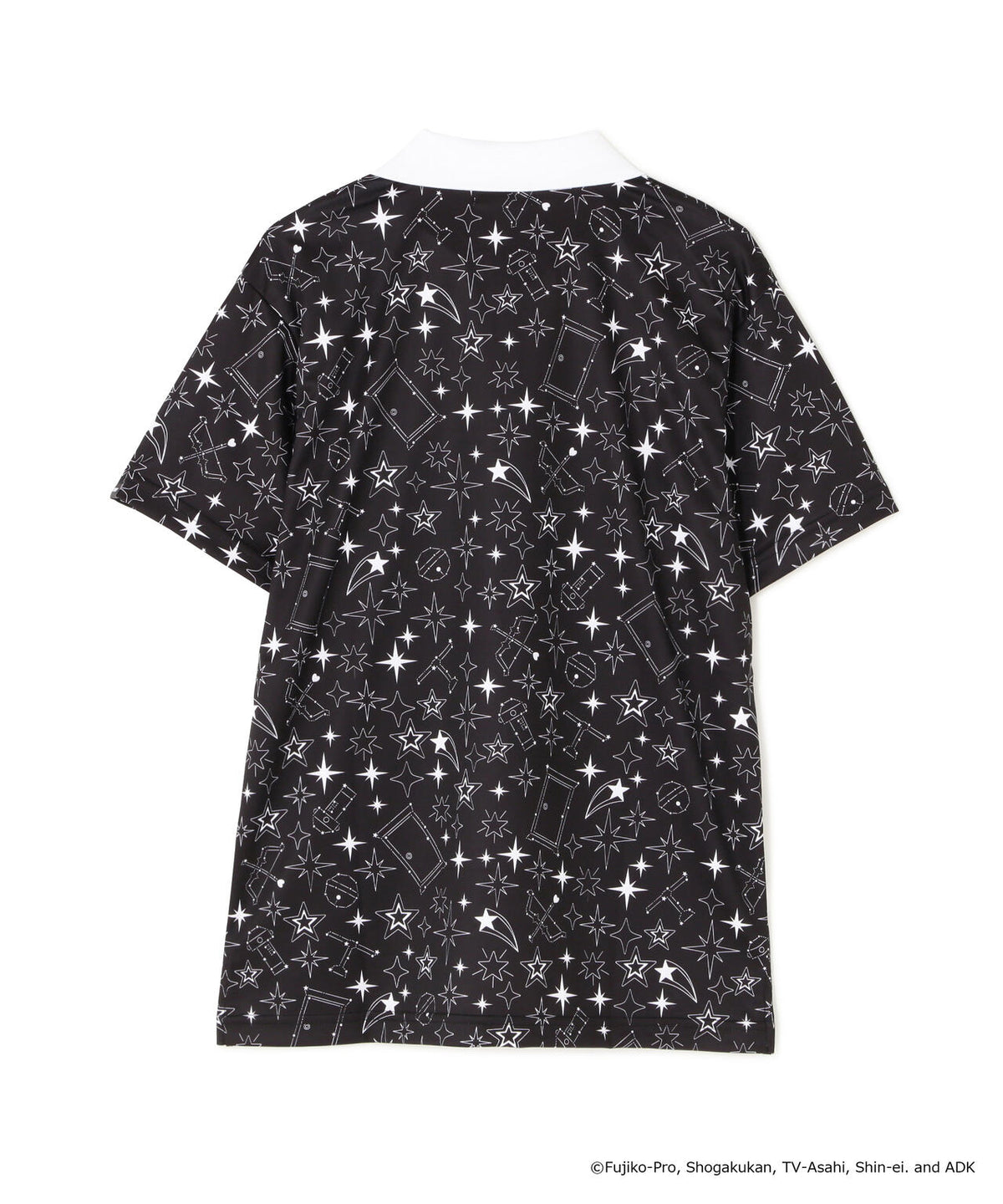 [ドラえもん] ポリエステルカノコ半袖ポロシャツ (MENS)