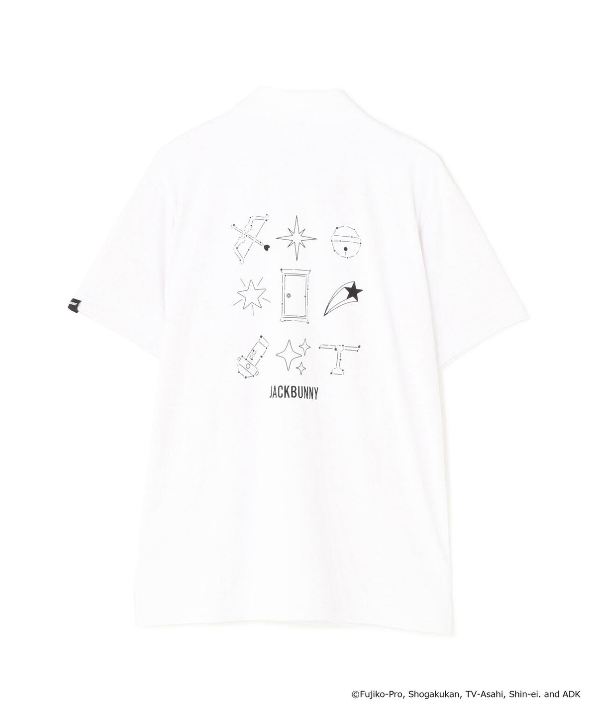[ドラえもん] ポリエステルカノコ半袖ポロシャツ (MENS)