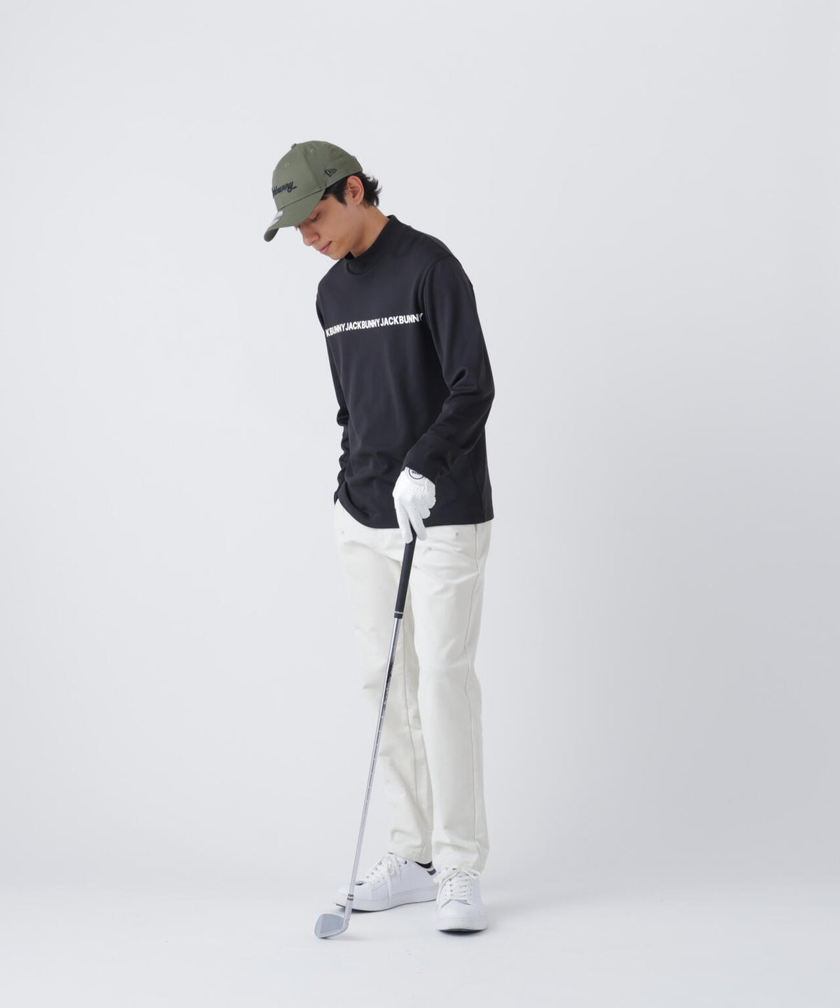 EPIXソフトタッチ&ストレッチ長袖モックネック (MENS)
