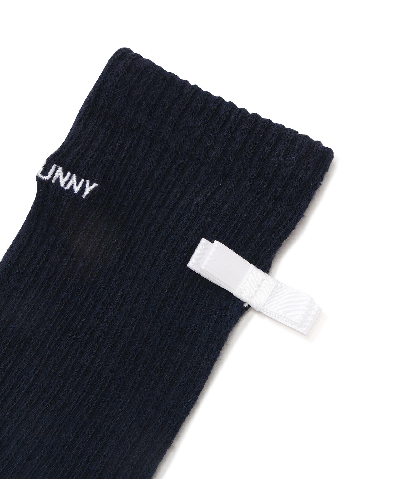 かかとリボンミドルソックス (WOMENS)
