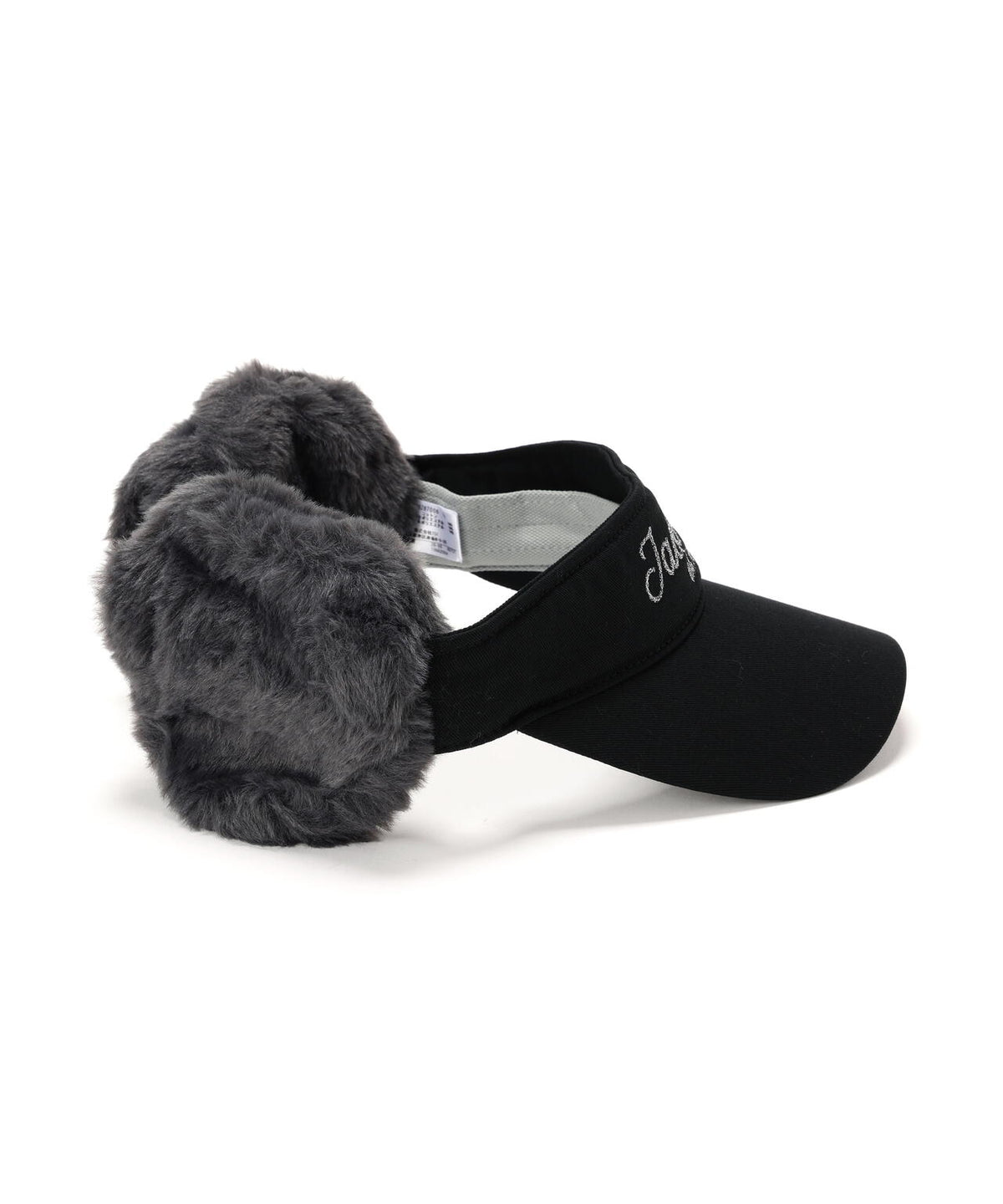ファー耳当て付きバイザー (UNISEX)