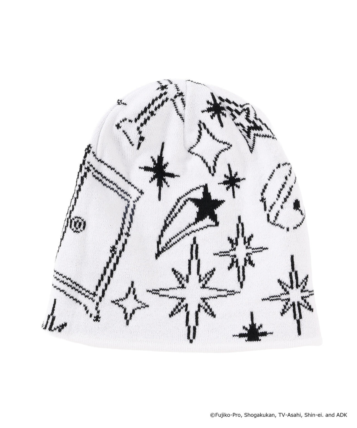 [ドラえもん] ひみつ道具星柄リバーシブルニットキャップ (UNISEX)