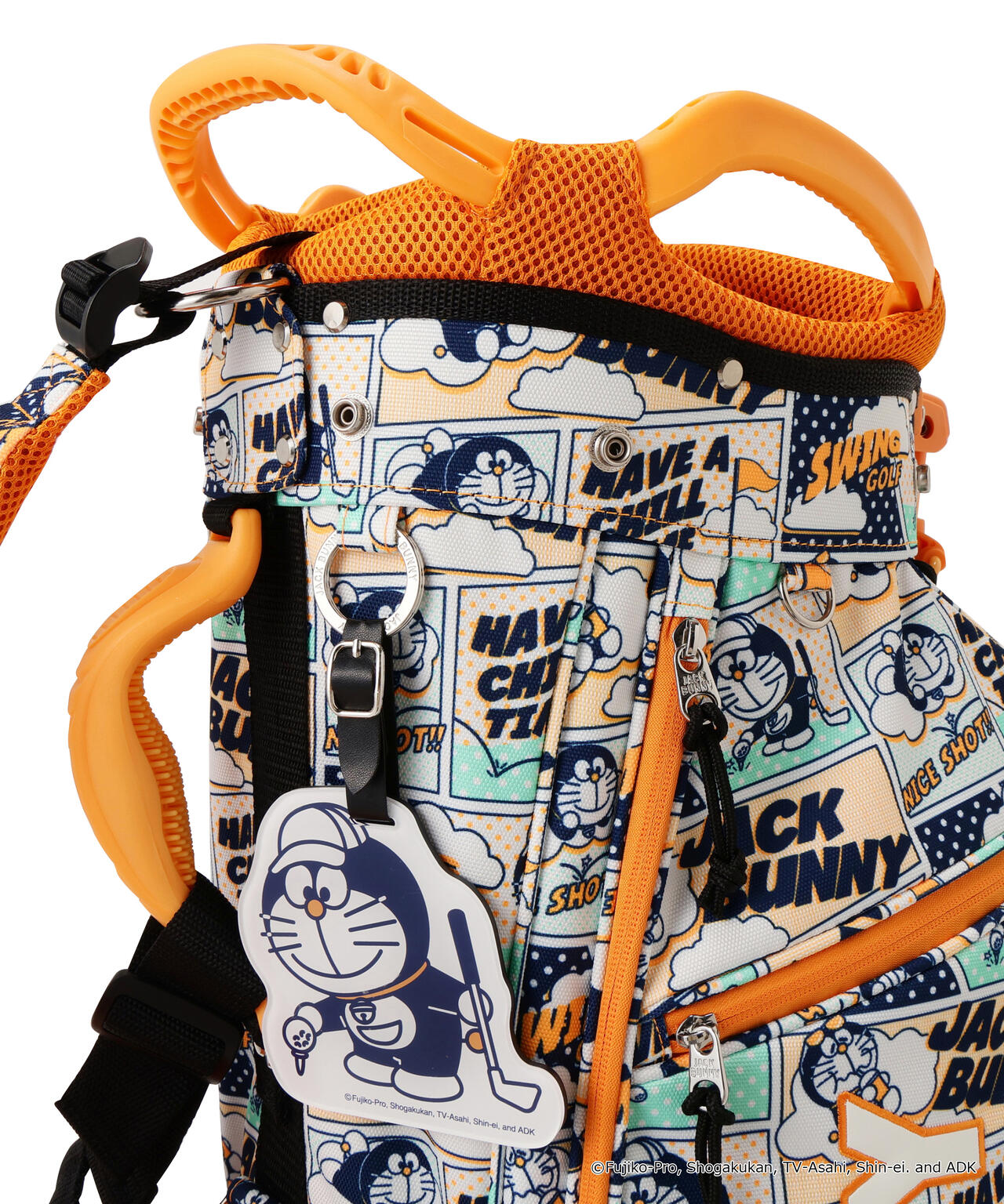 【ドラえもん】スタンド式キャディバッグ (46インチ対応) (UNISEX)