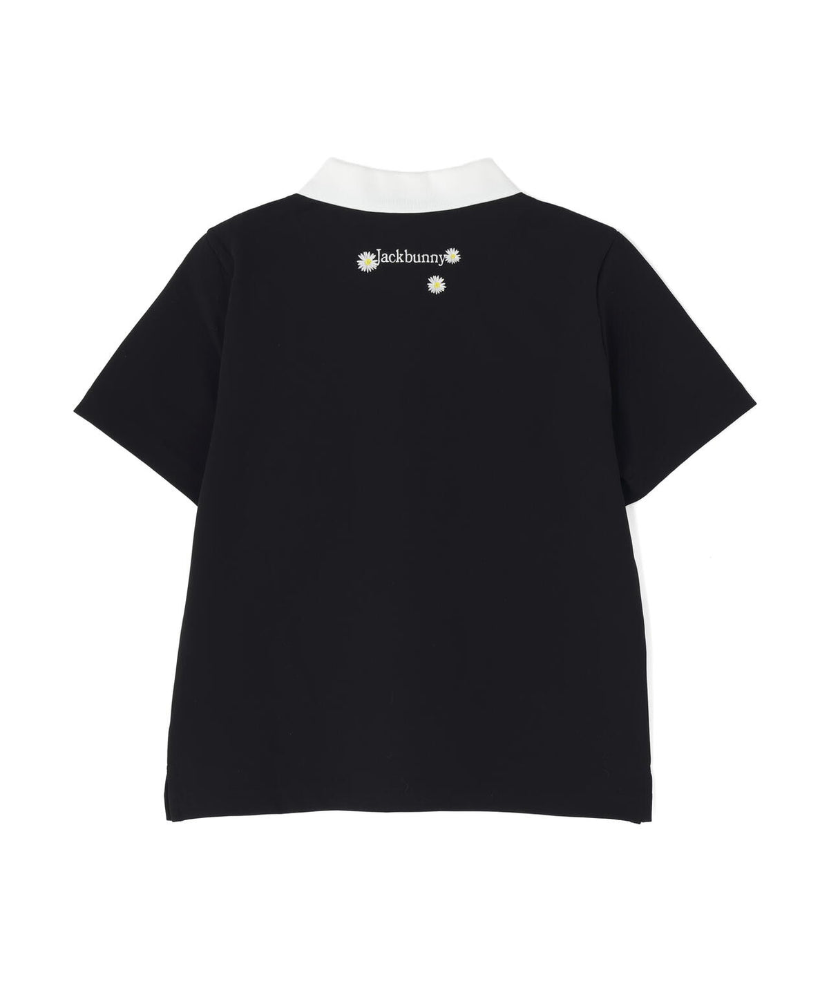 【CINEMA MONOTONE】グリッドストレッチFlower半袖ポロシャツ