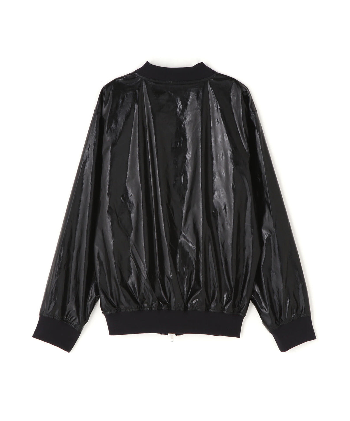 シャイニーロゴタフタジップブルゾン (WOMENS)