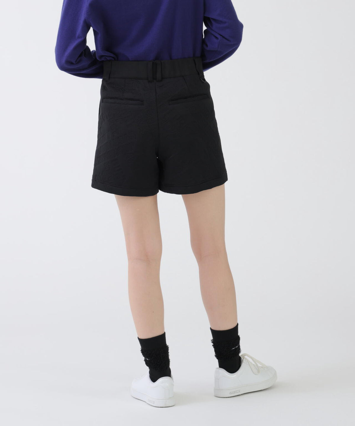 ロゴキルトジャージショートパンツ (WOMENS)