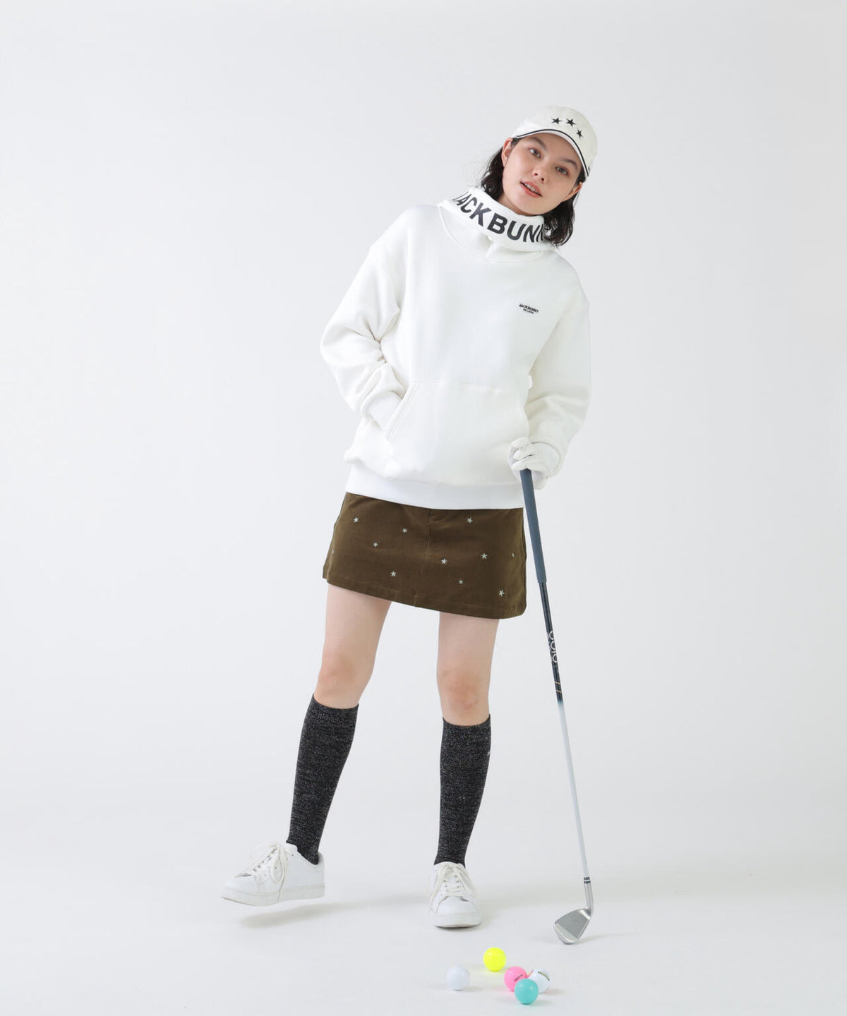 二重織コーデュロイ裏起毛スカート (WOMENS)