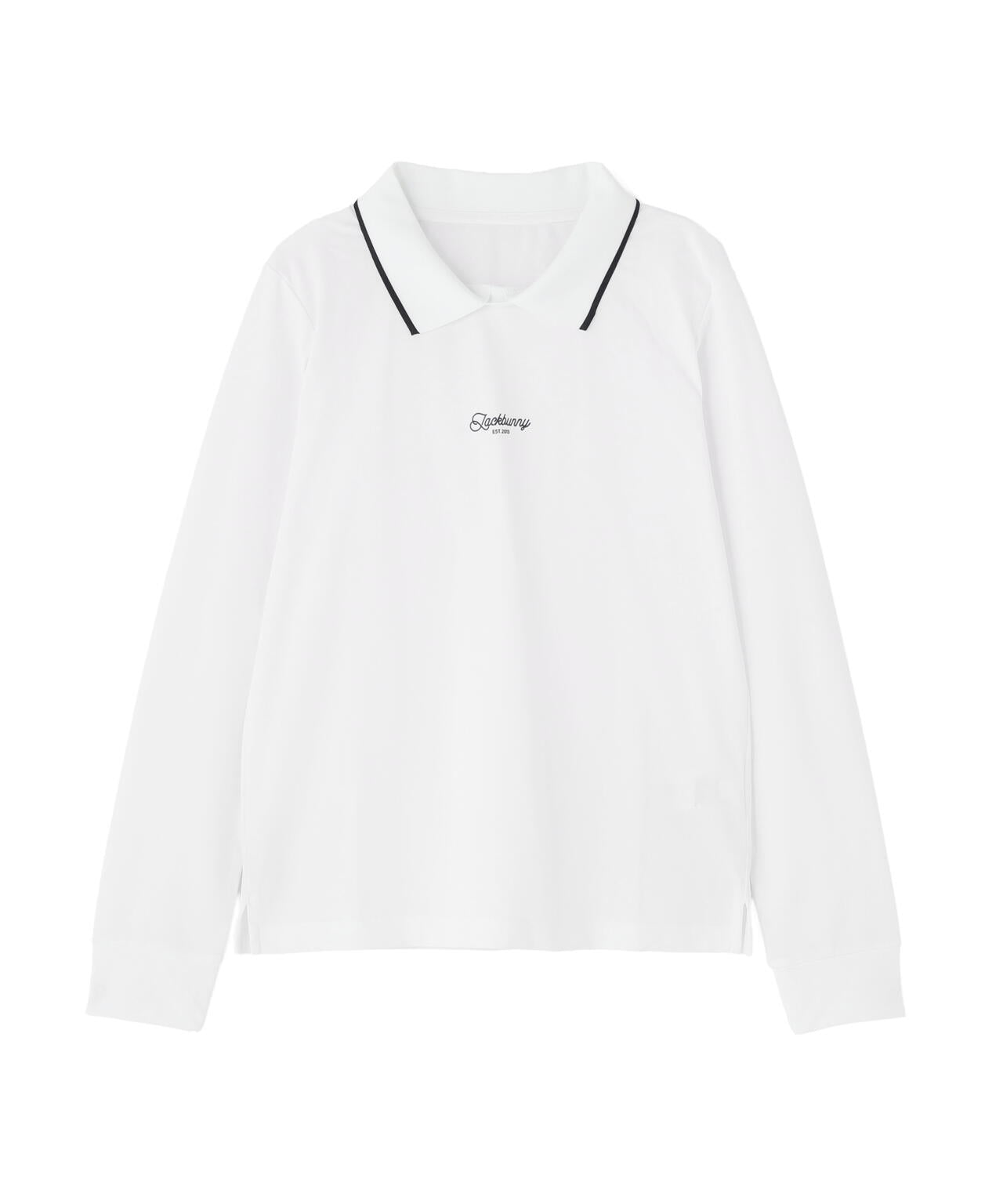 ソフトタッチ長袖ポロシャツ (WOMENS)