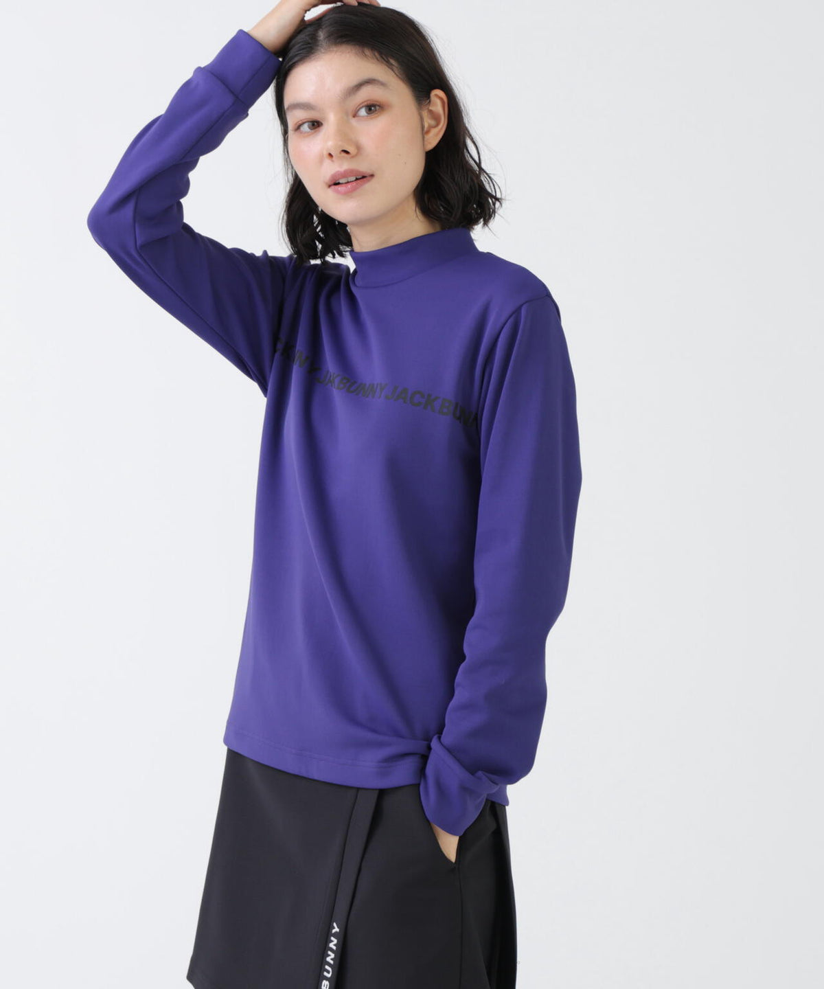EPIXソフトタッチ&ストレッチ長袖モックネック (WOMENS)