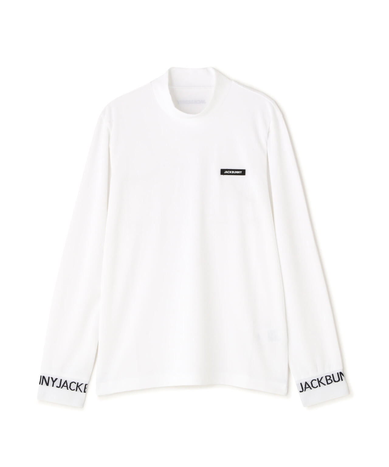 ソフトタッチ長袖モックネックカットソー (WOMENS)
