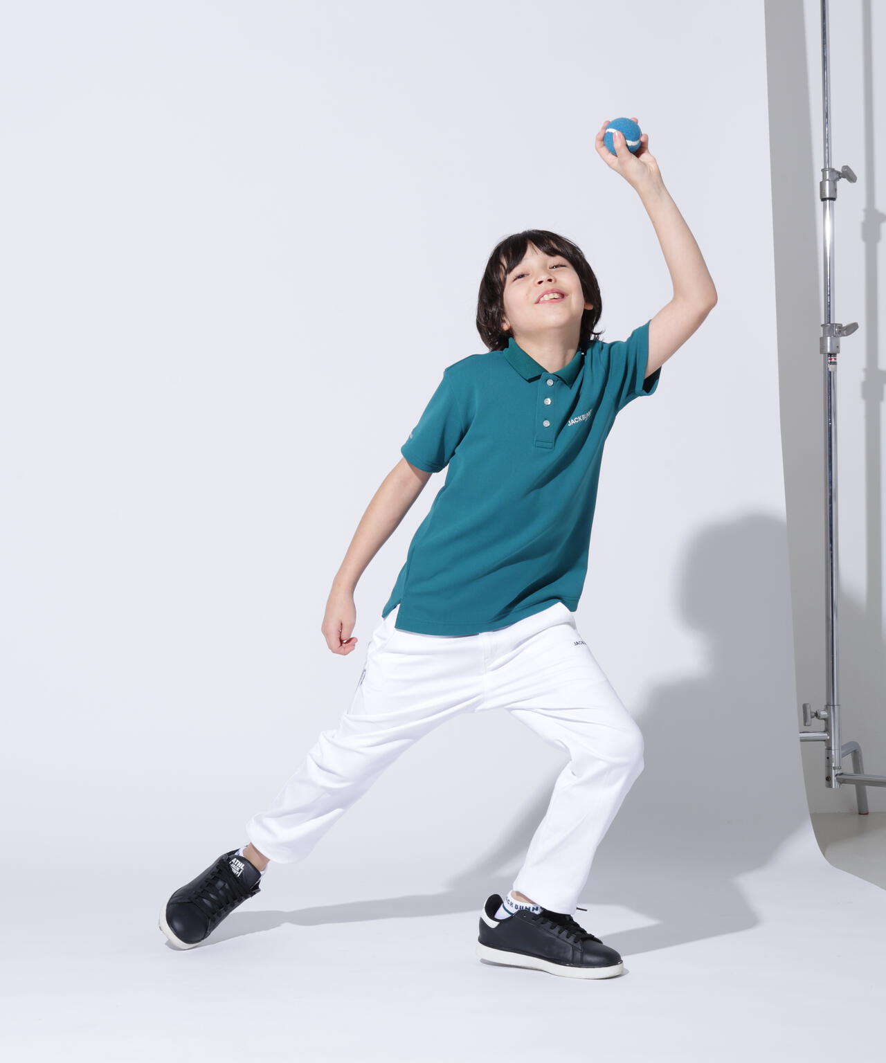 ストレッチツイルロングパンツ (ジュニア)