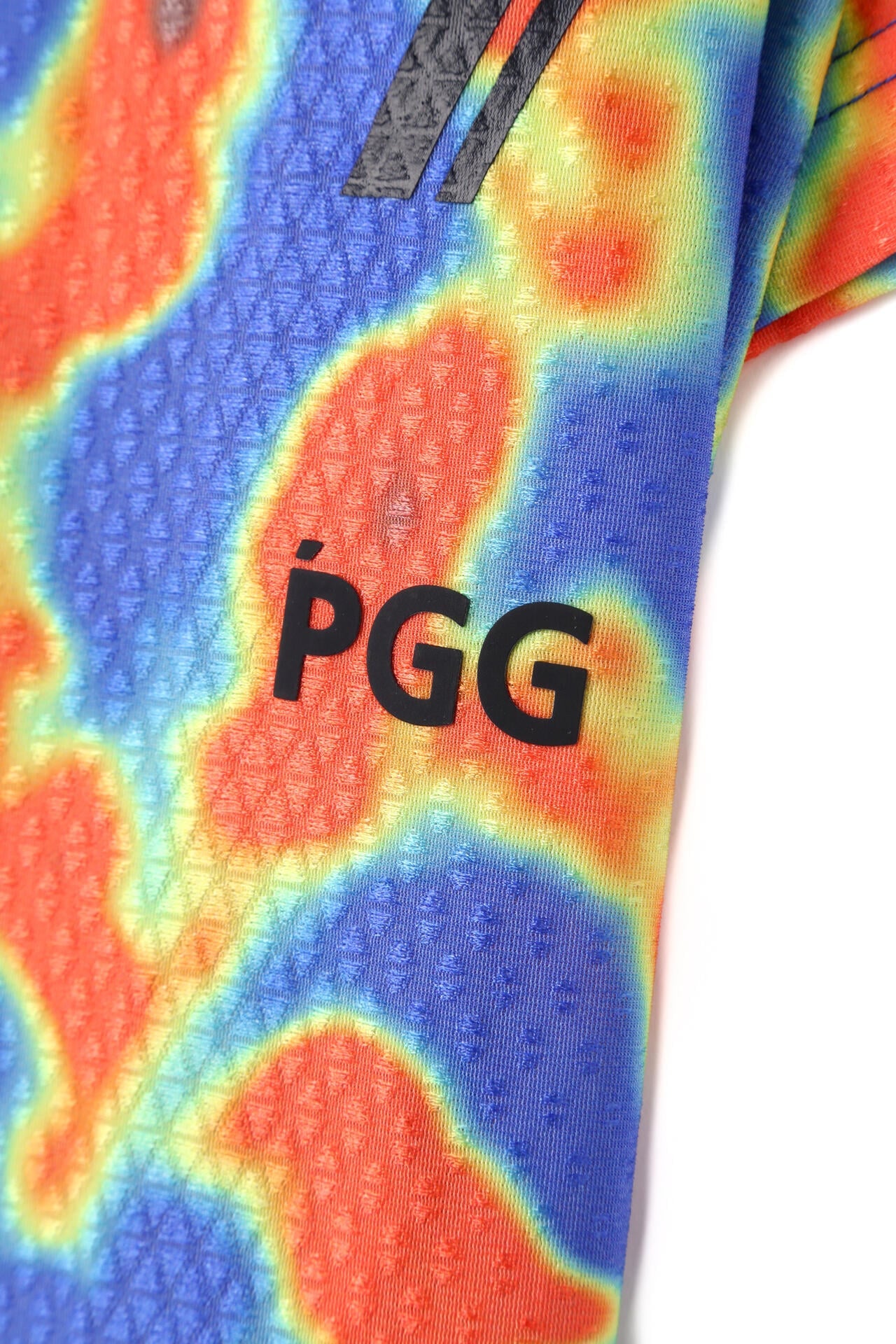 【PGG】【GSIX】トリコットジャガード ナイロンストレッチ半袖ポロシャツ ＜サーモグラフィ＞ (MENS)
