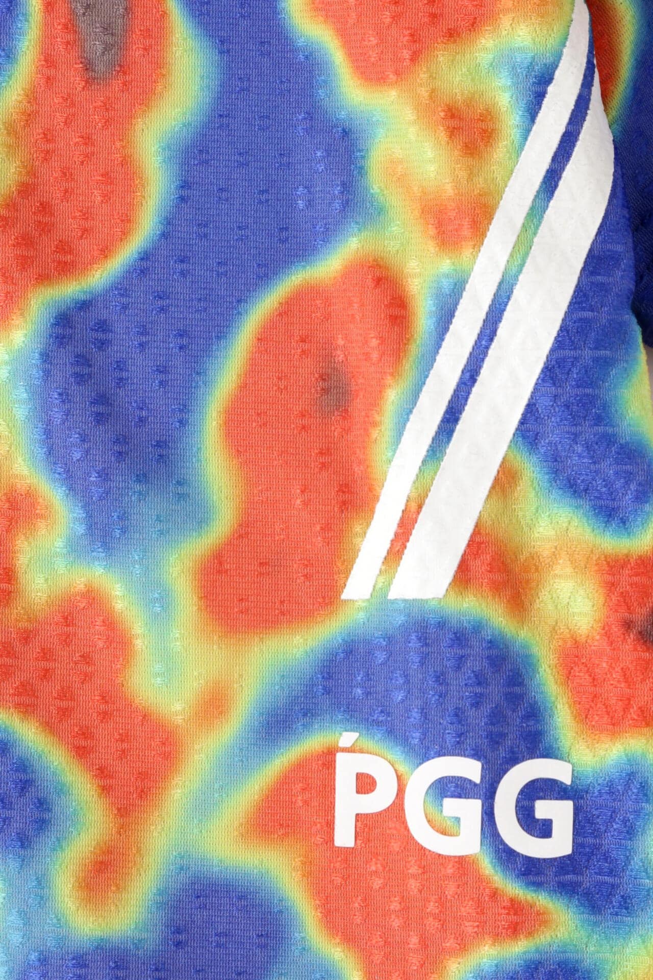 【PGG】【GSIX】トリコットジャガード ナイロンストレッチ半袖ポロシャツ ＜サーモグラフィ＞ (LADIES)