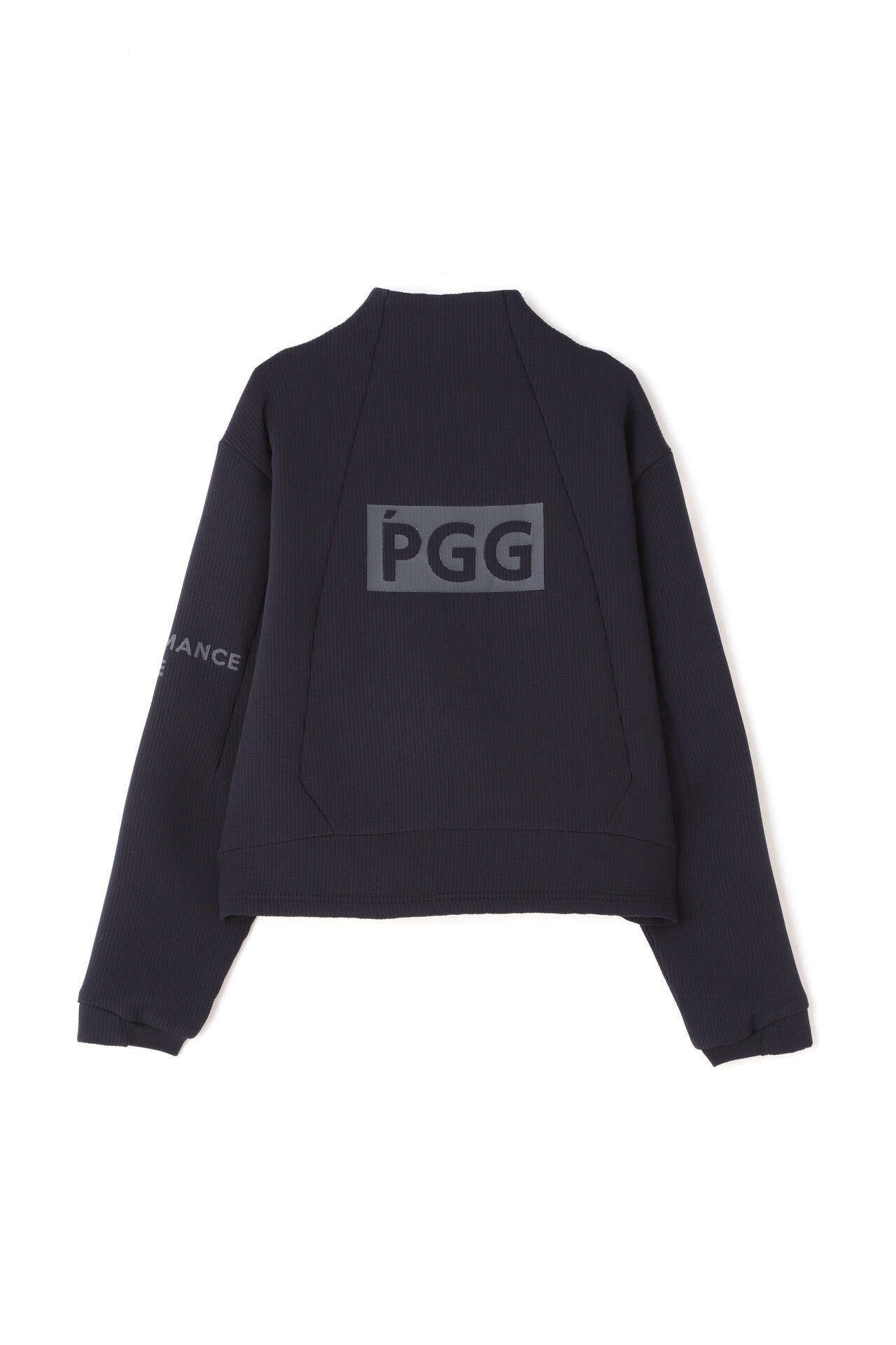 【PGG】ポリエステルダンボール フルジップモックネックブルゾン (LADIES)