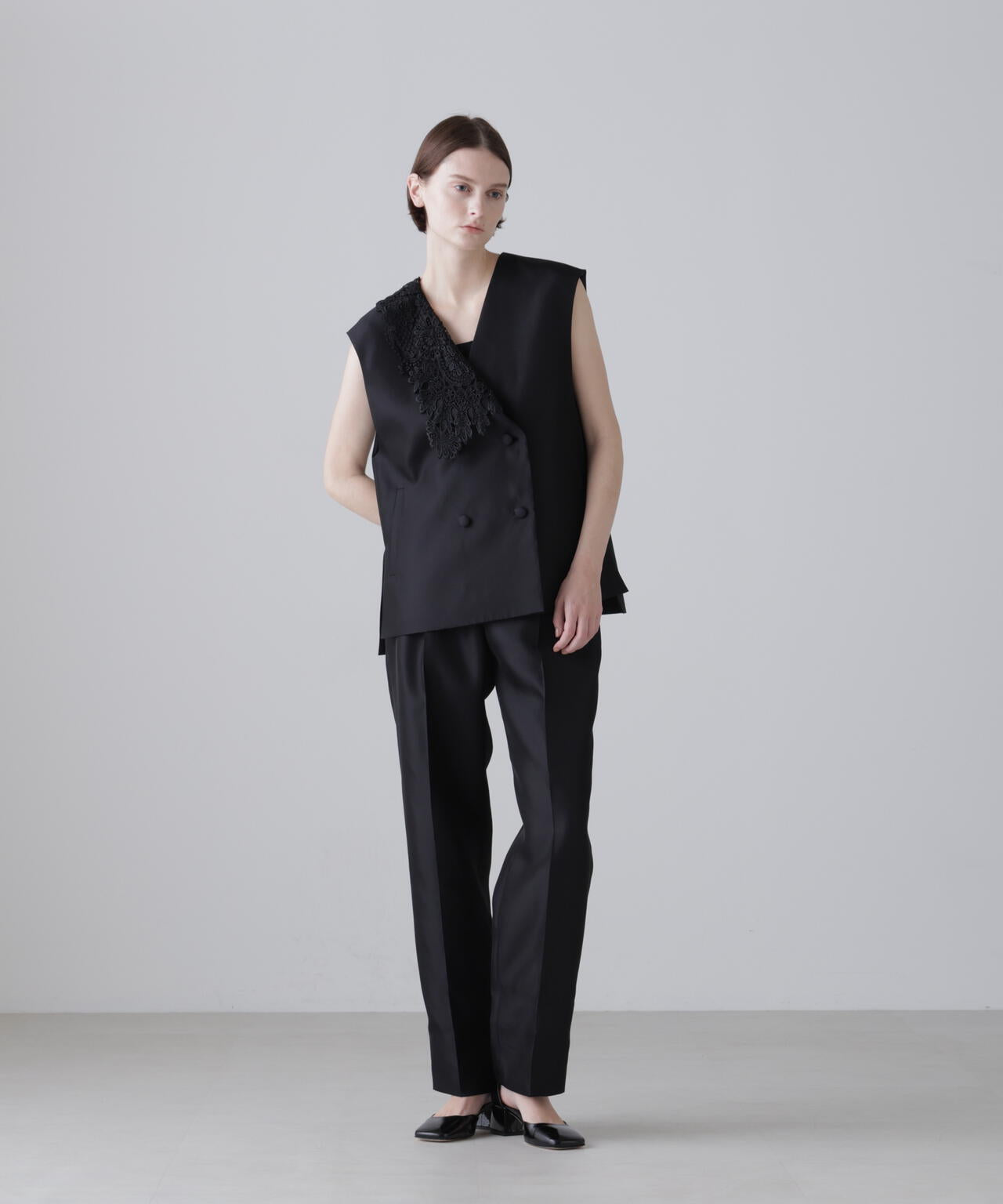 ＜BLACK LABEL＞シルクダブルクロスジャケット