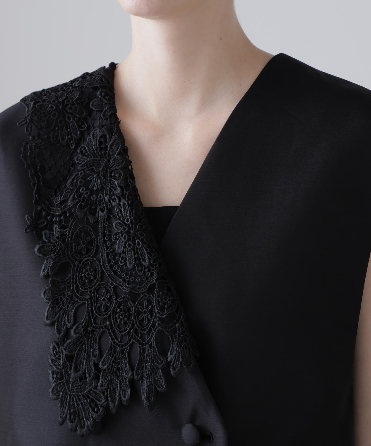 ＜BLACK LABEL＞シルクダブルクロスジャケット