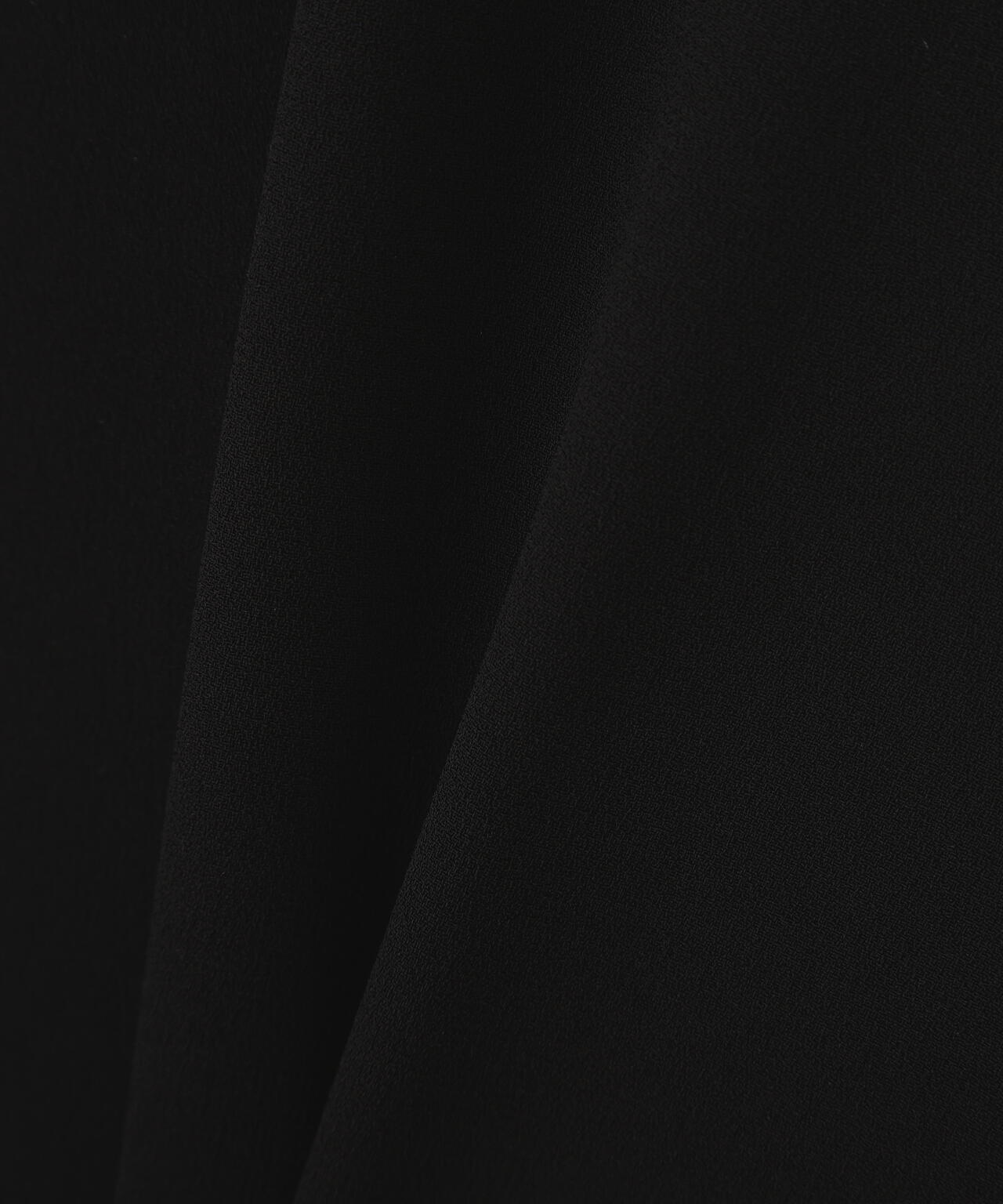 ＜BLACK LABEL＞バックサテンジョーゼットブラウス