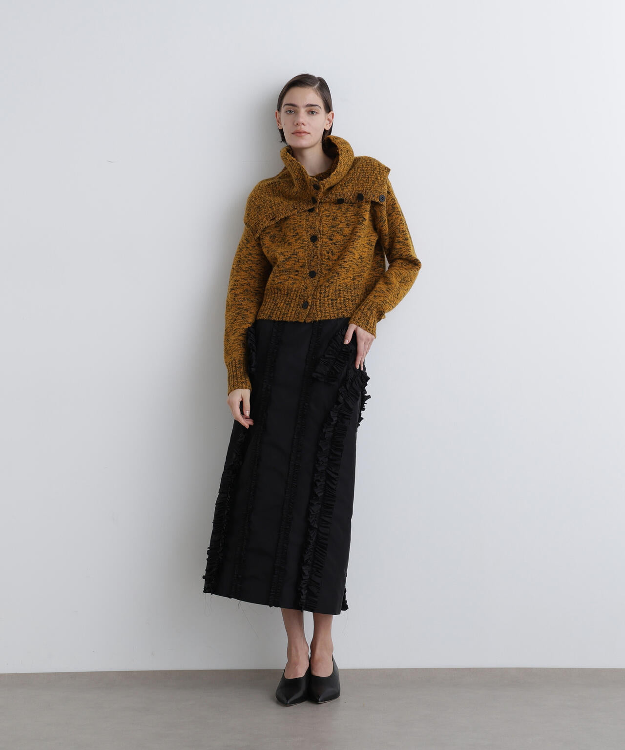 177cm B:78 W:60 H:87 着用サイズ：1
