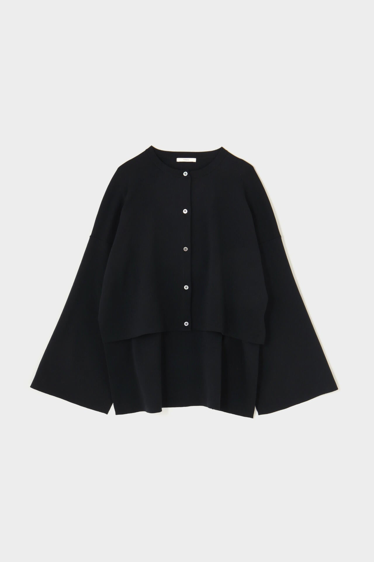 ライトテックスリットスリーブカーデ