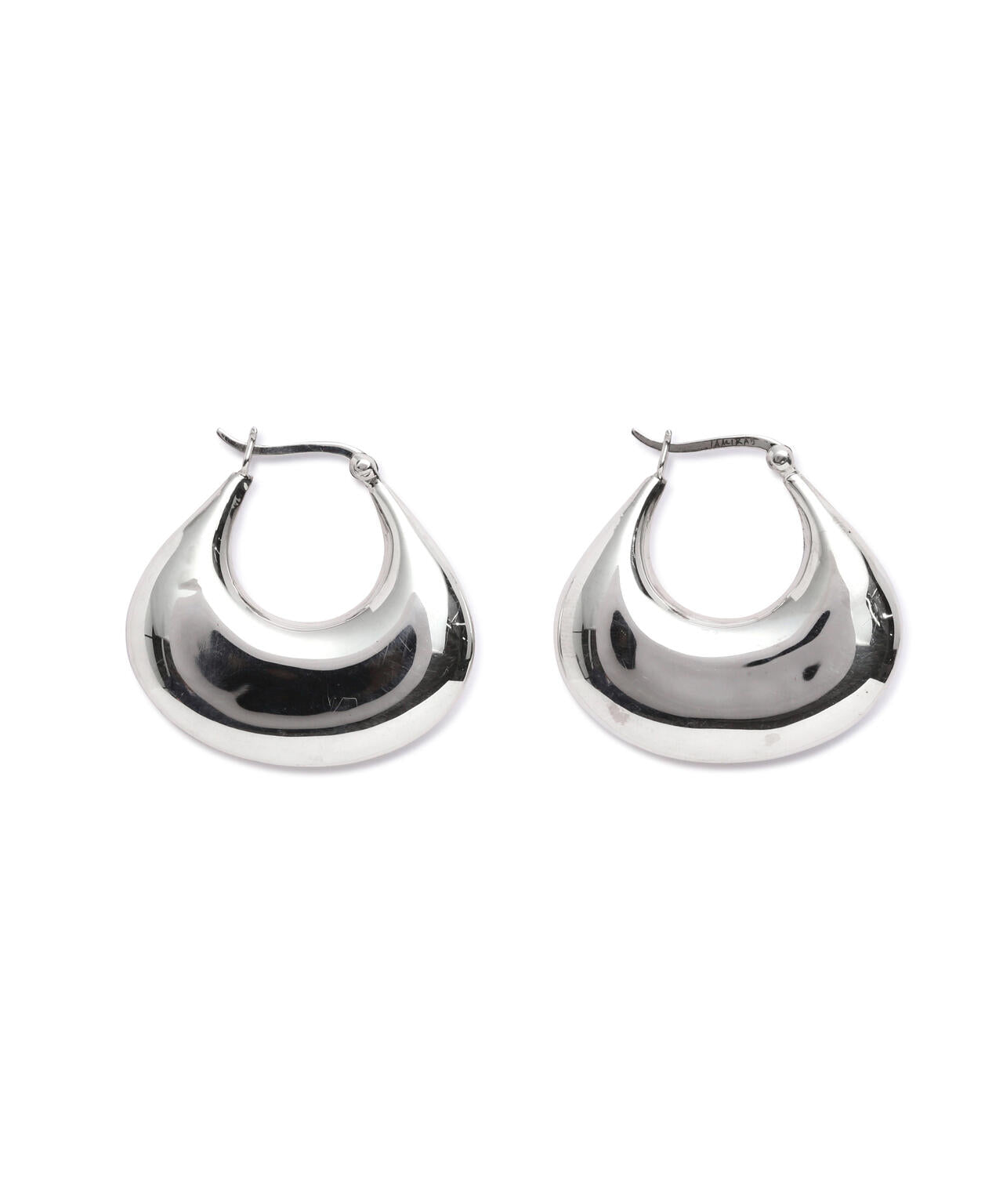【JAMIRAY / ジャミレイ】CHANKY HOOP PIERCED EARRINGS