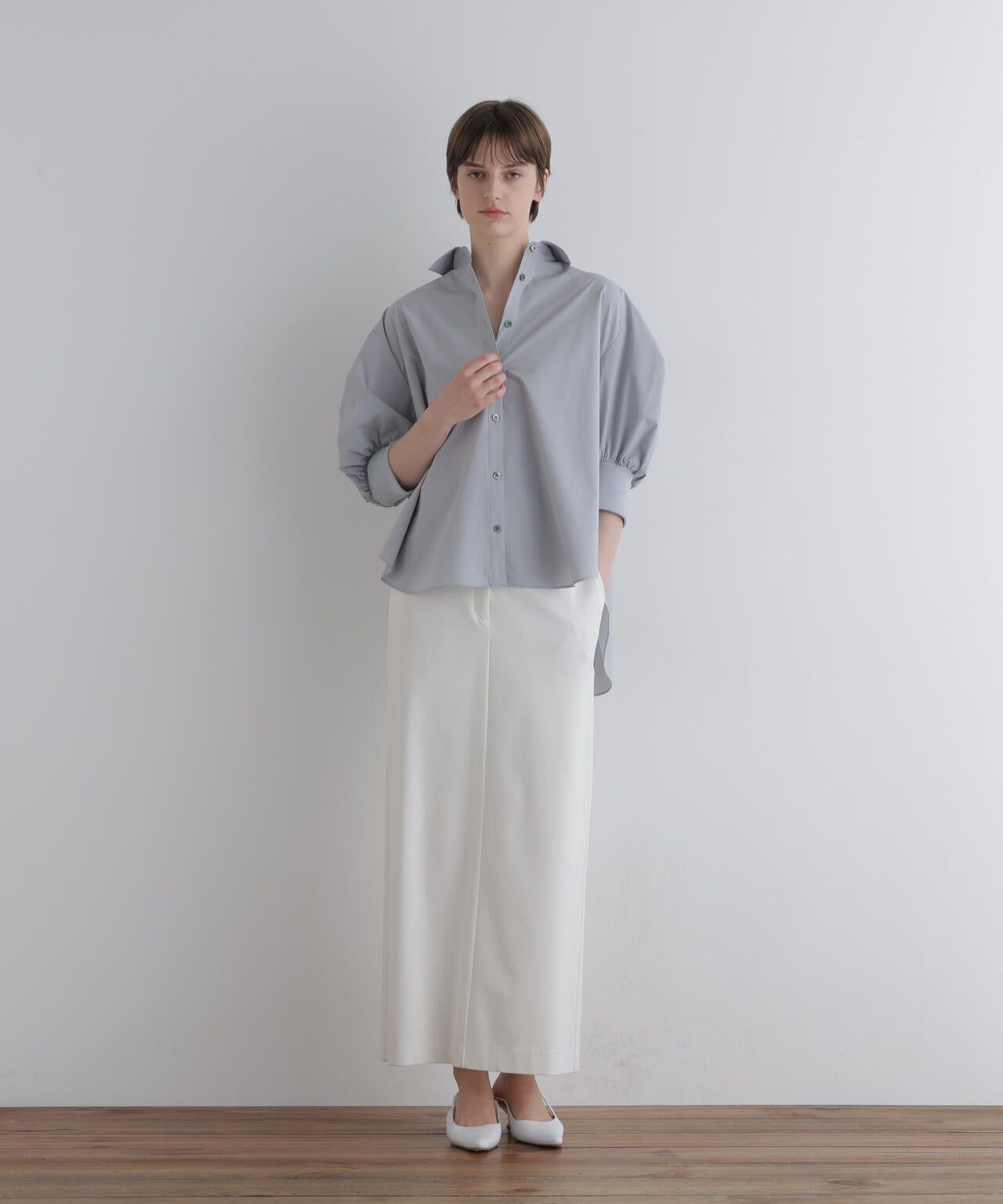 身長173ｃｍ　Ｂ81　Ｗ61　Ｈ89 着用サイズ：F