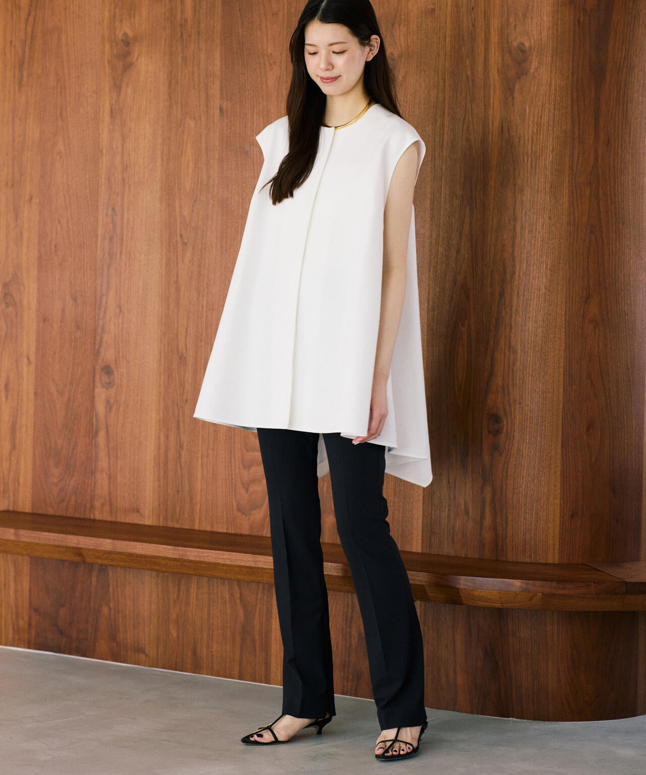 【EC限定/00サイズ】ストレッチオックスパンツ