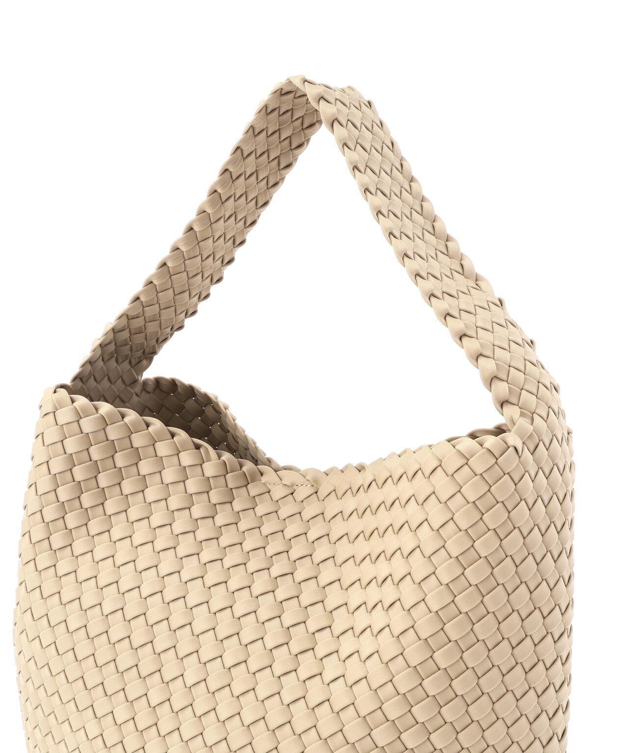 【NAGHEDI / ナゲディ】Medium Hobo－CAMEL