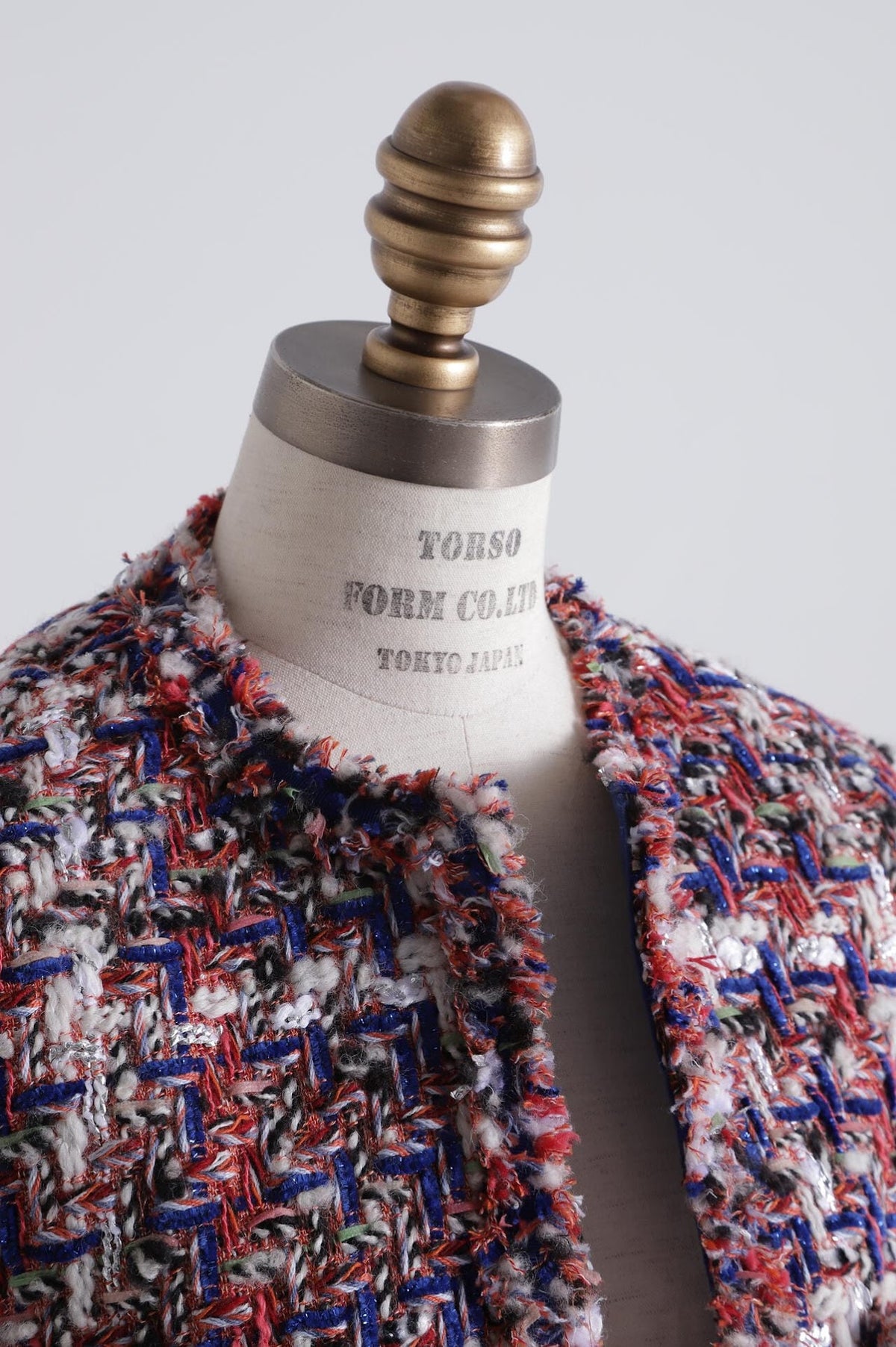 Round No Collar Jacket