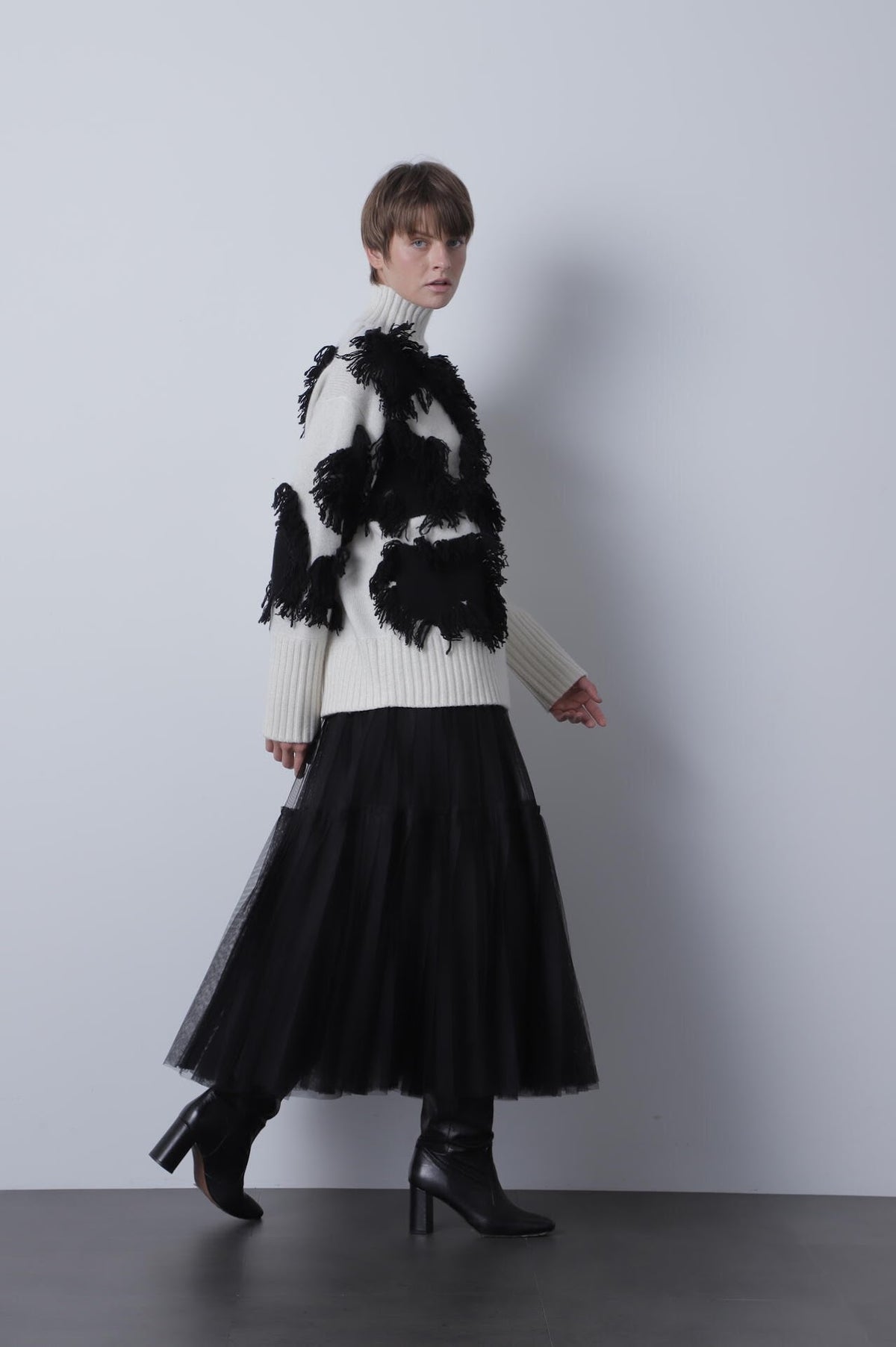 Dalmatian Pattern Pullover