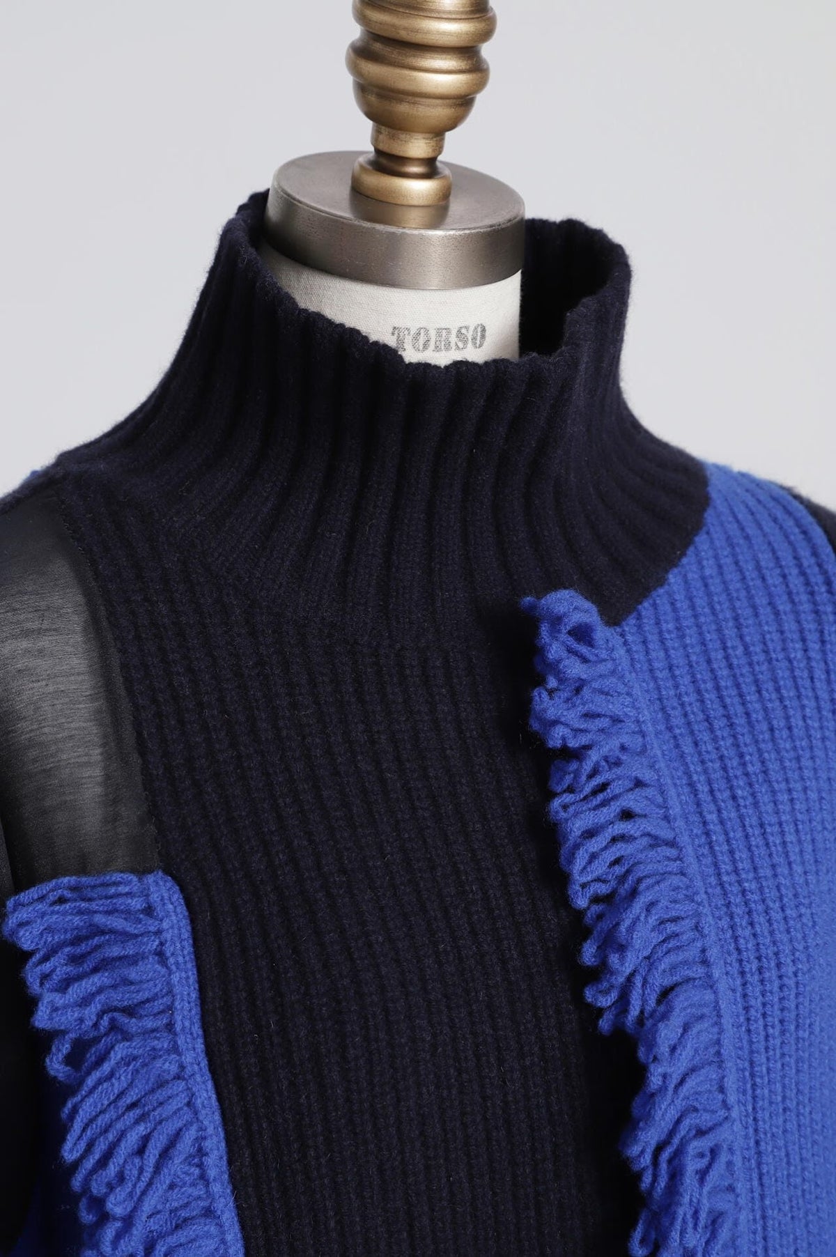 【TV着用】Sheer Combi Color Vibration Knits