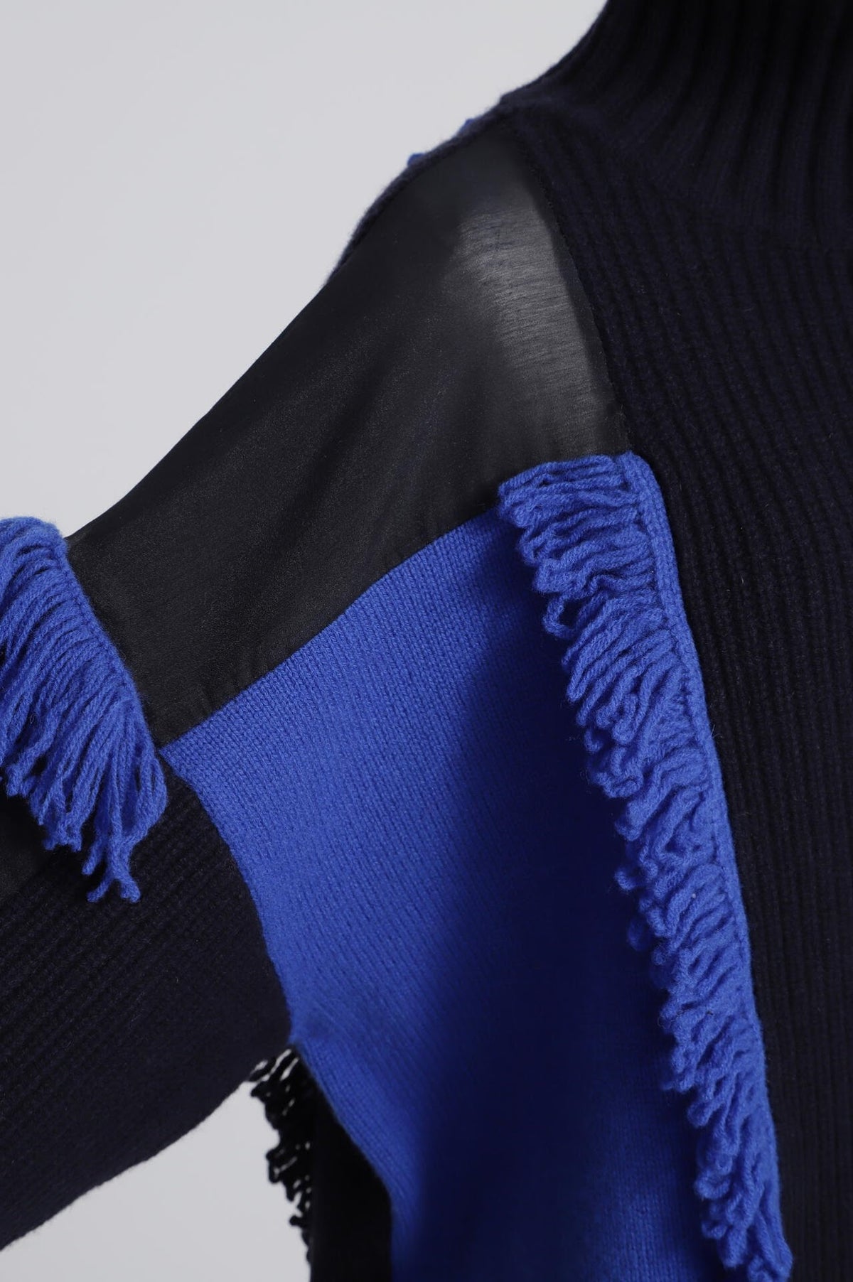 【TV着用】Sheer Combi Color Vibration Knits