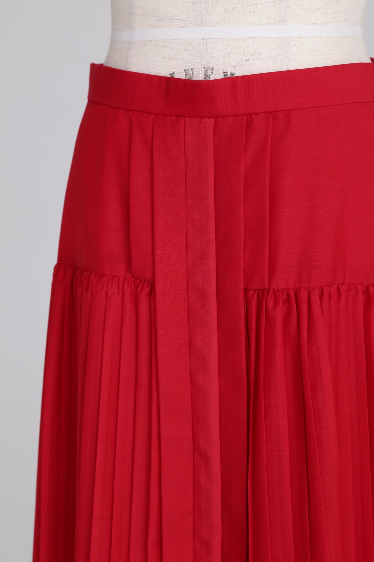 Pleats Combination Skirt