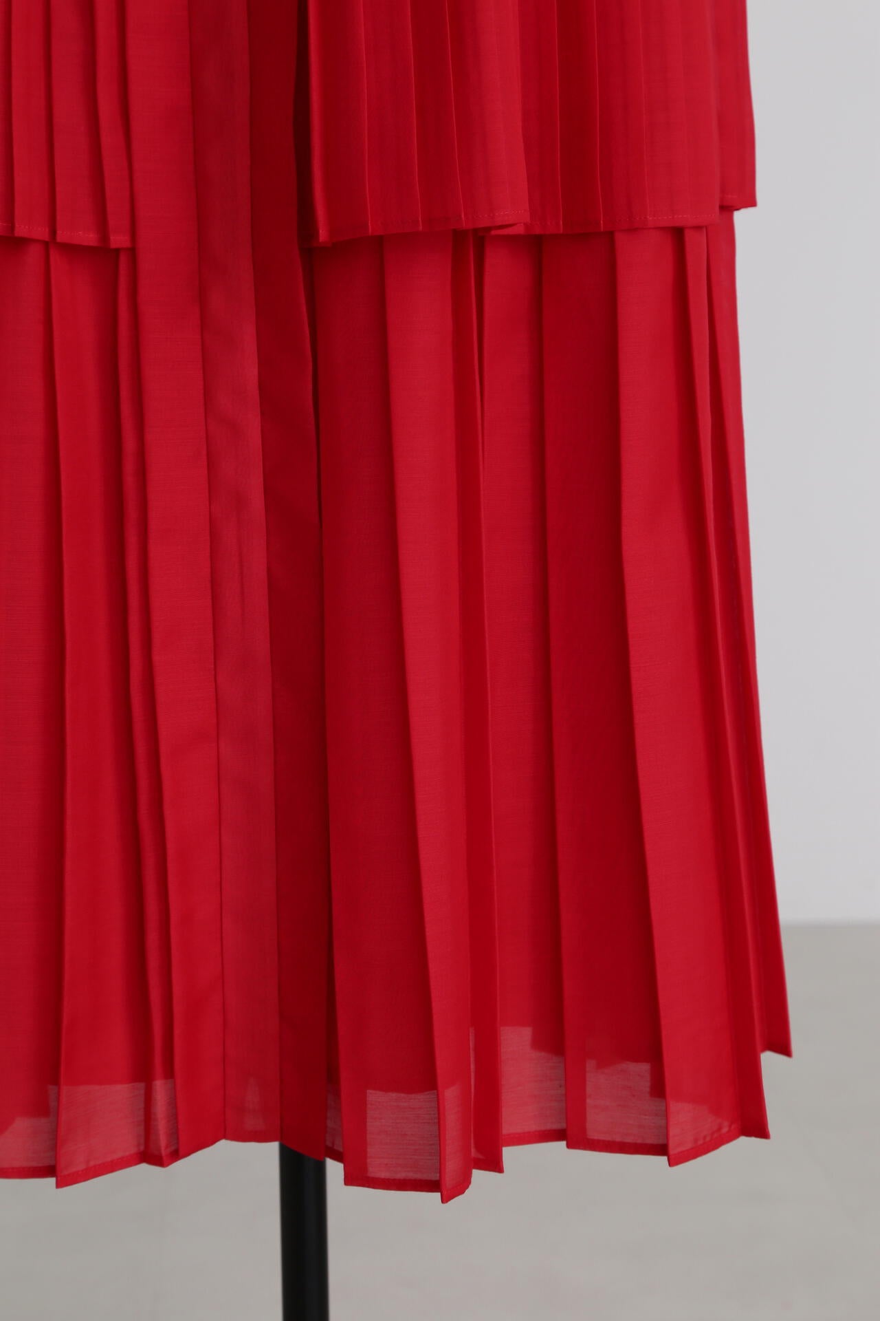 Pleats Combination Skirt