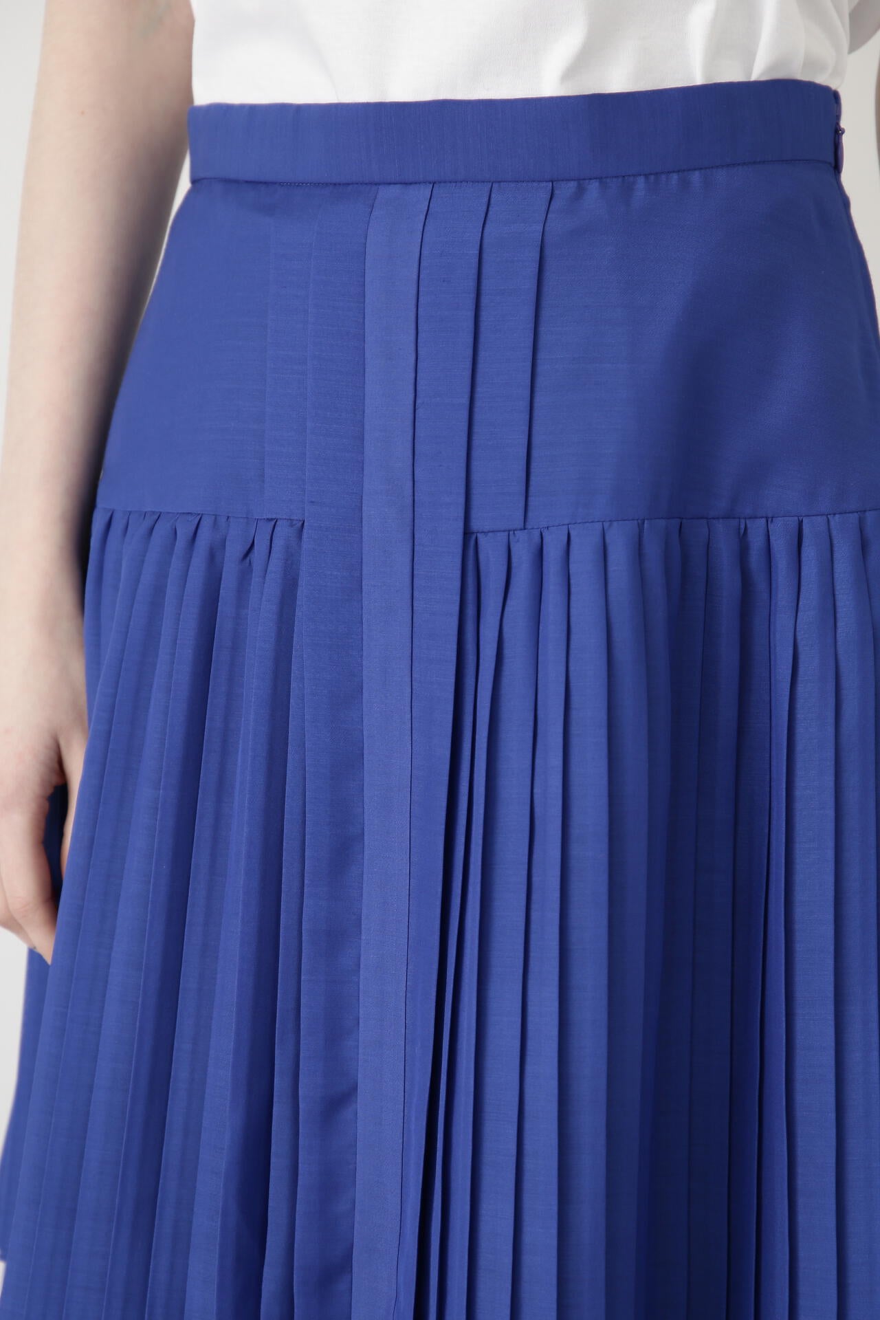 Pleats Combination Skirt