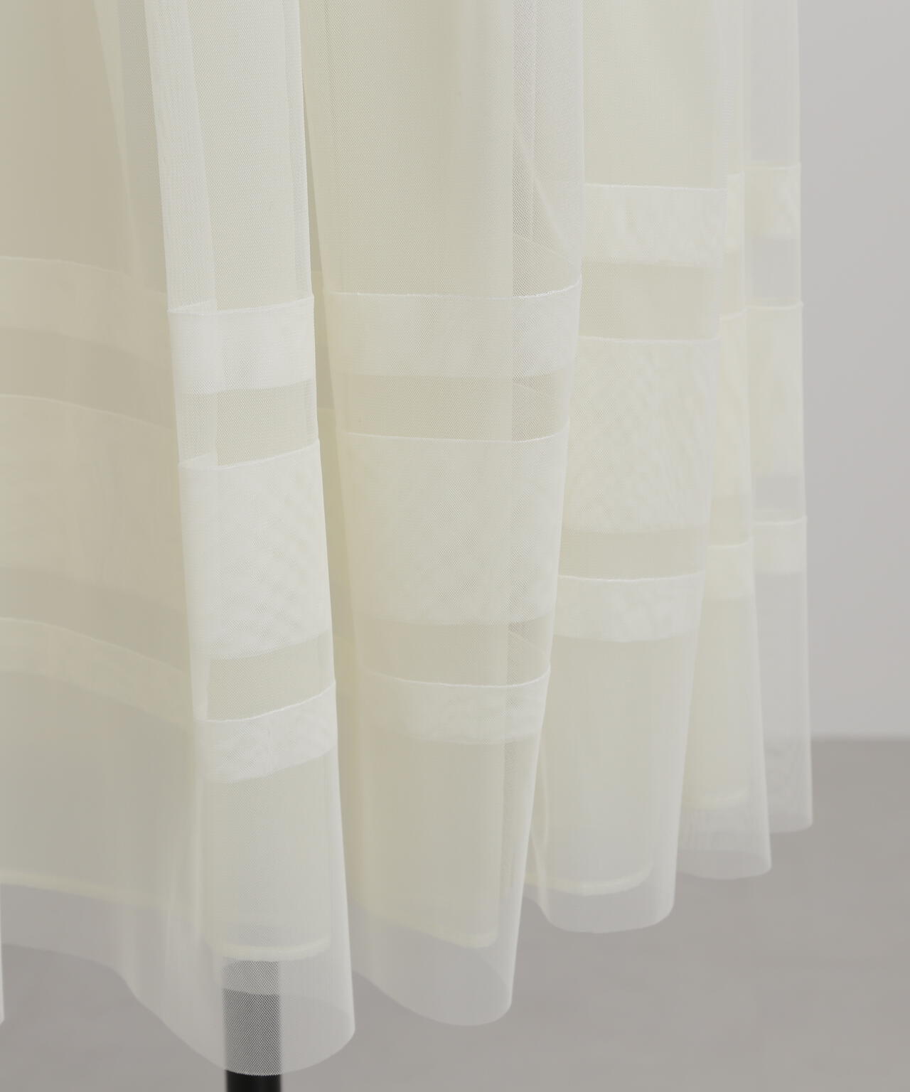 【TV着用】【GISELe 6月号掲載商品】Tulle/Organdy Layered Skirt