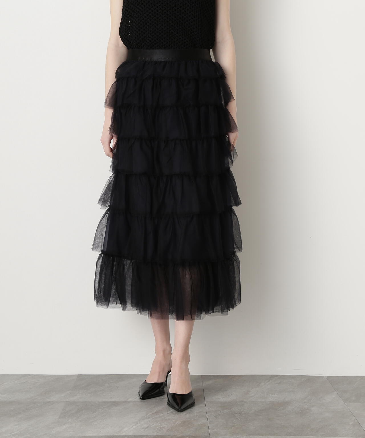 Layered Tulle Skirt