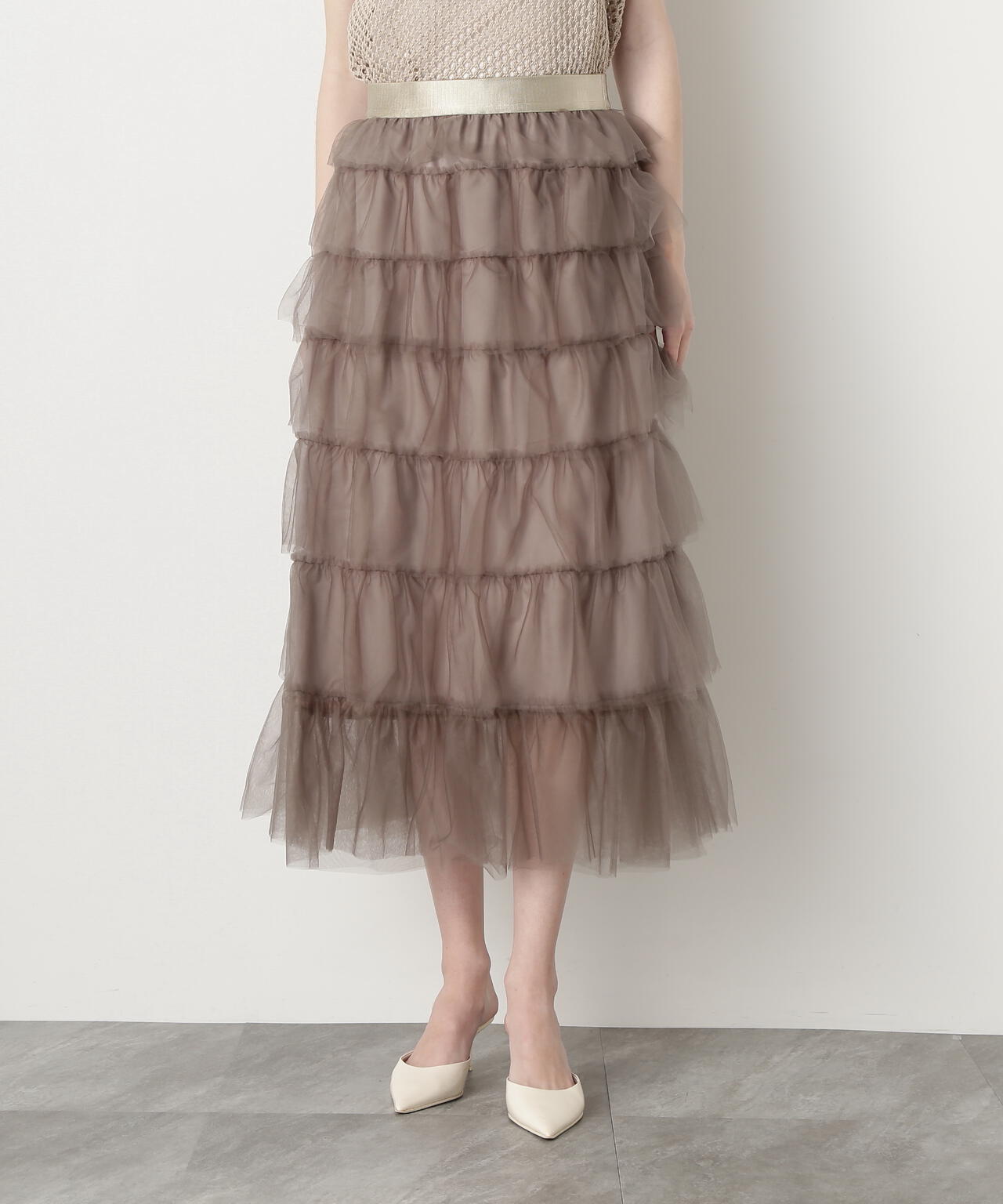 Layered Tulle Skirt