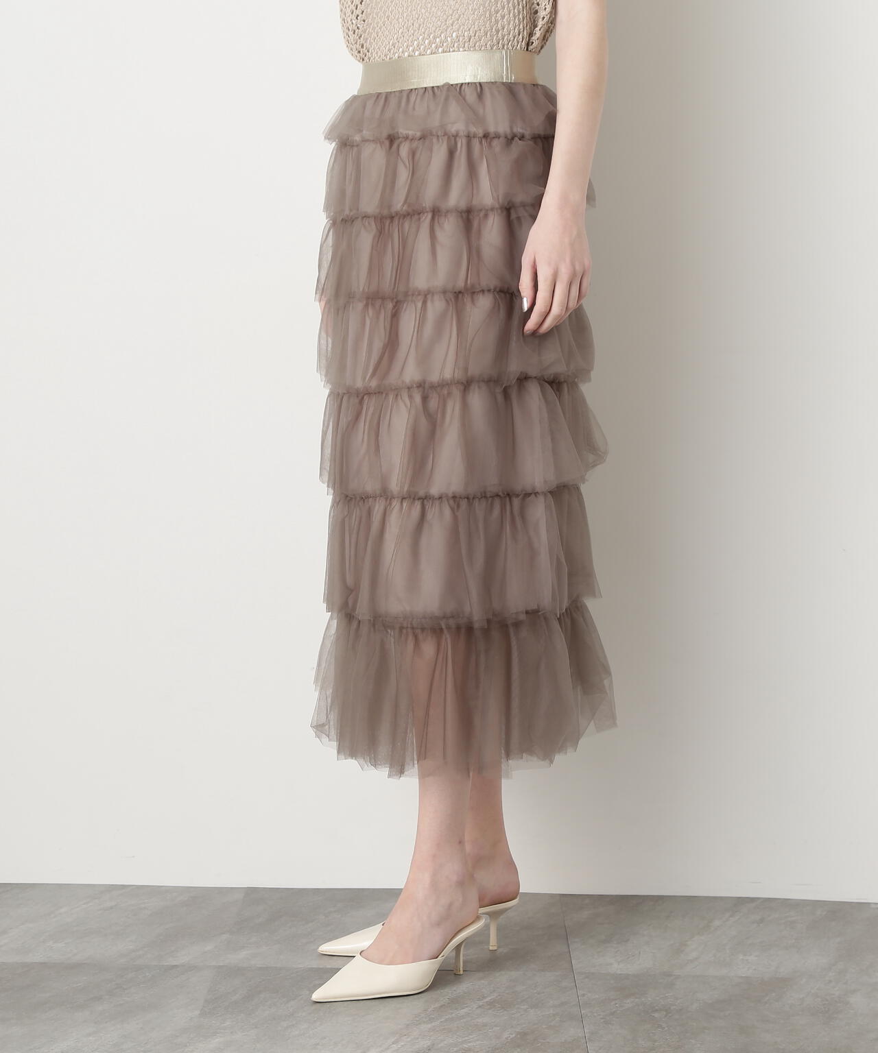 Layered Tulle Skirt