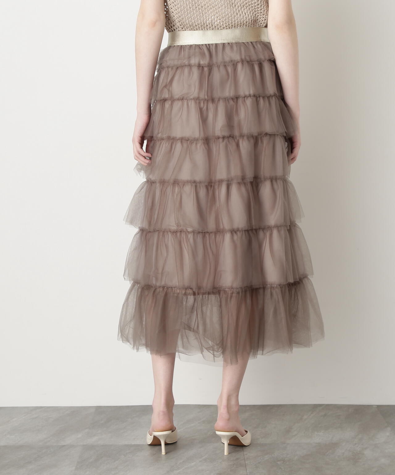 Layered Tulle Skirt