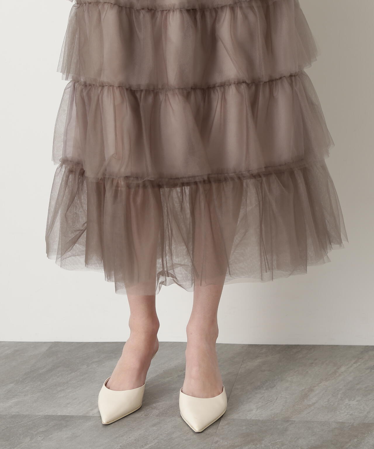 Layered Tulle Skirt