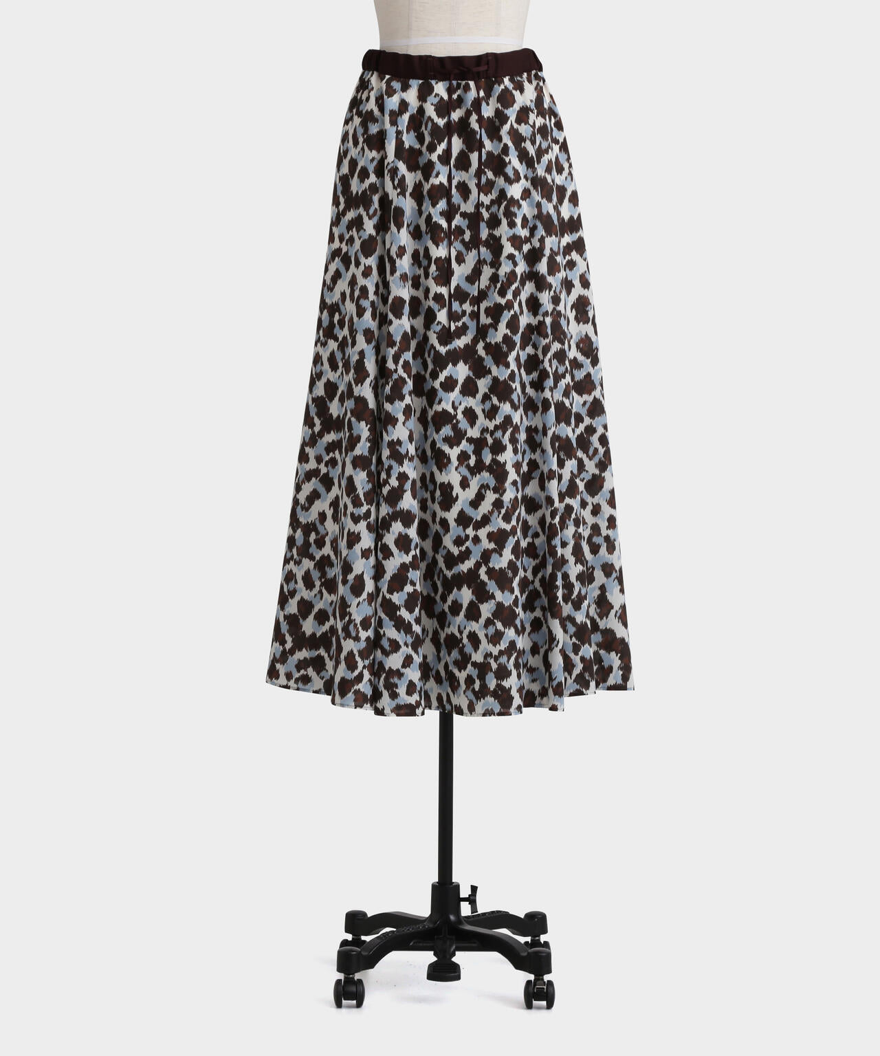 Printed Flare Skirt
