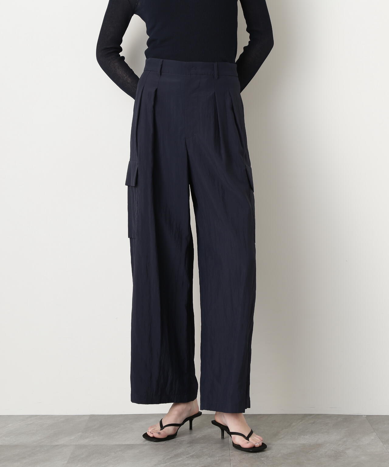 Nylon Stretch Cargo Pants